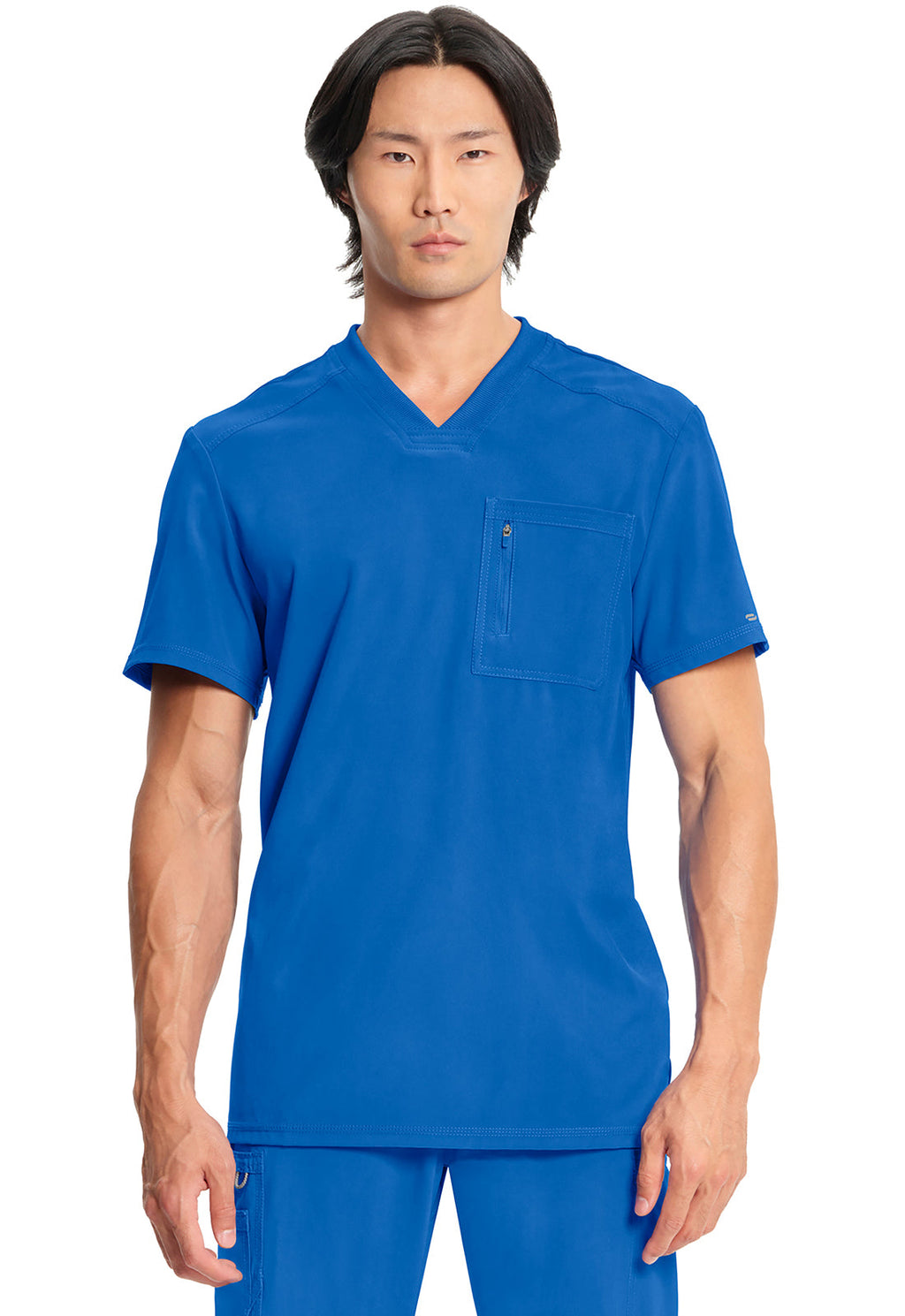 Infinity CK910A Men's Tuckable V-Neck Scrub Top Royal