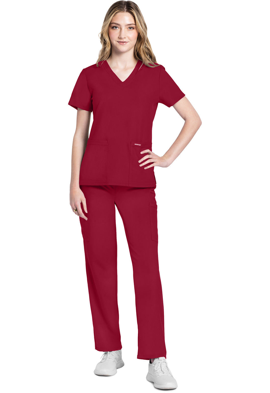 Originals Ultra CK953A V-Neck Top Red