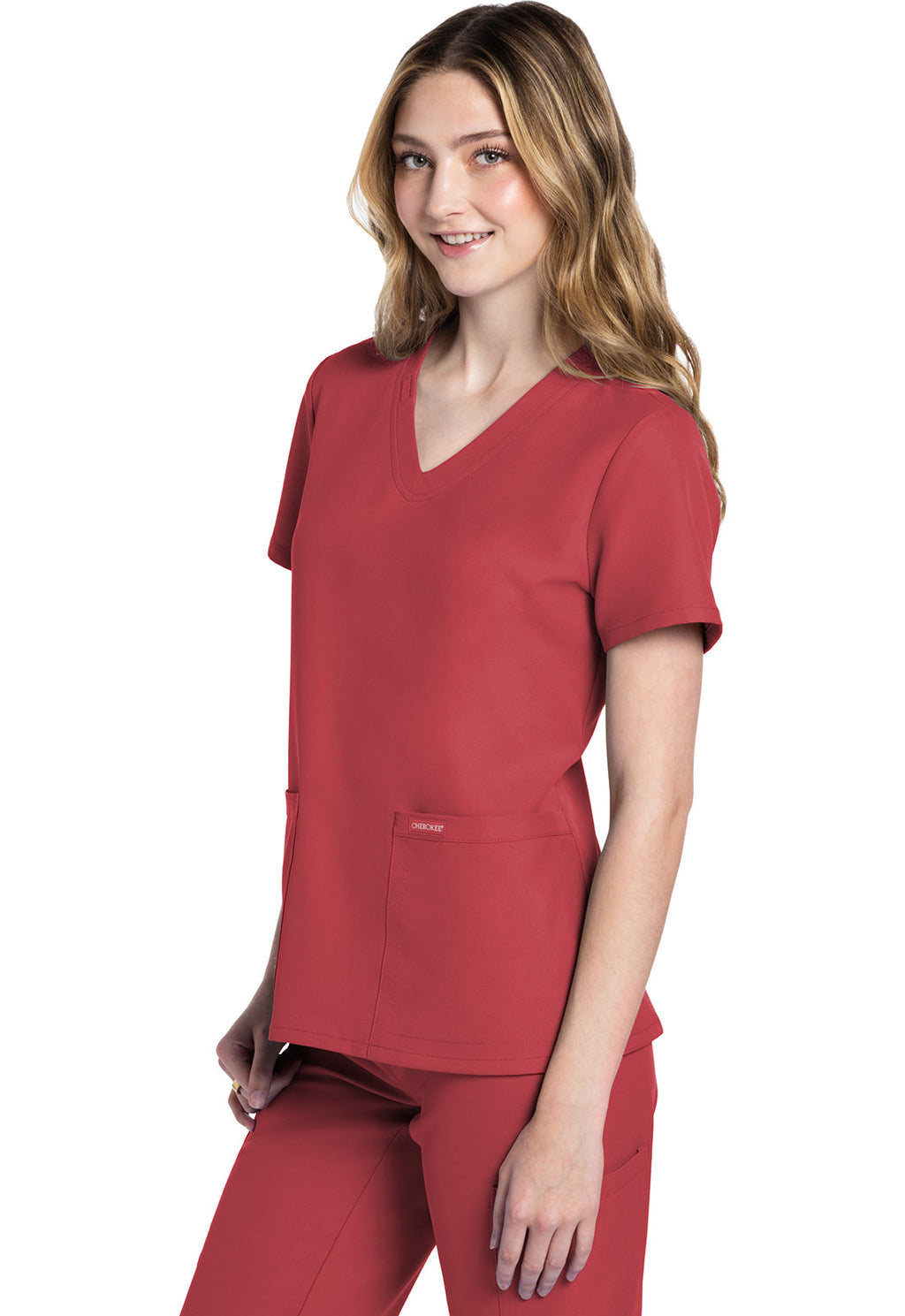 Originals Ultra CK953A V-Neck Top Spiced Coral