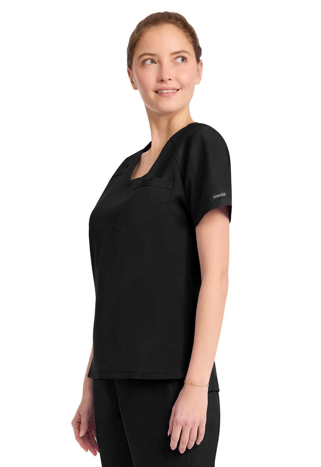 Originals Ultra CK954A Women's Tuck-in V-Neck Top Black