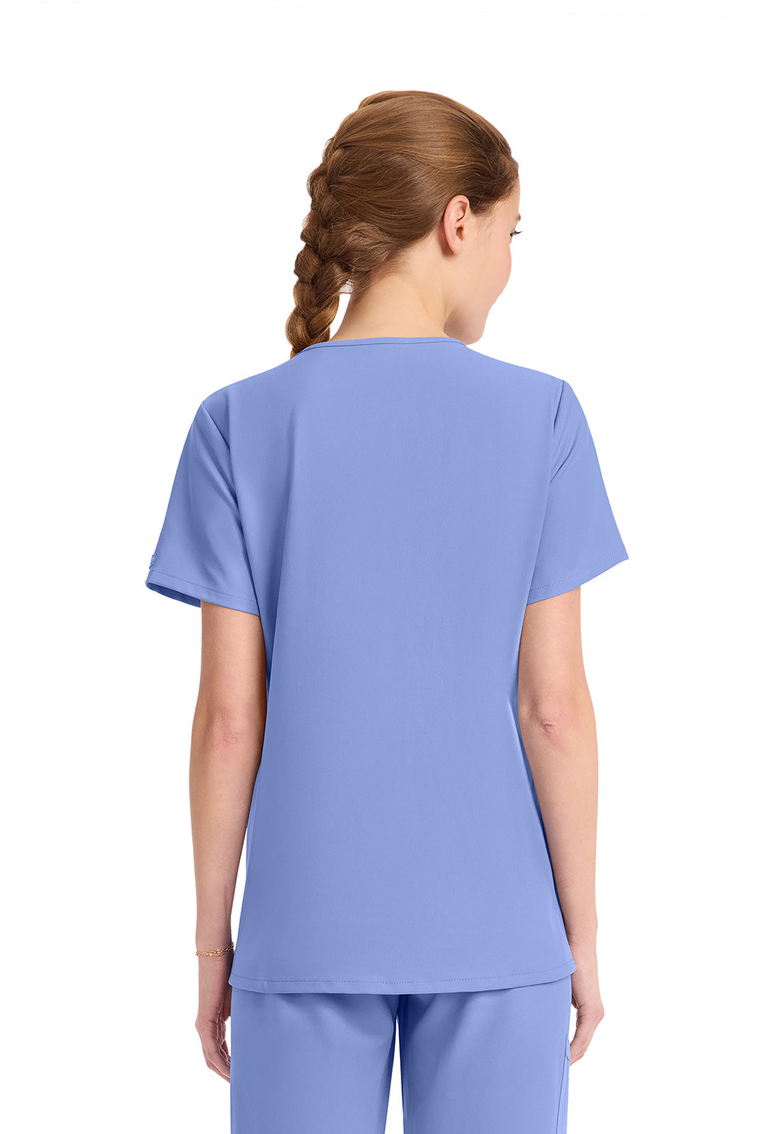 Originals Ultra CK954A Women's Tuck-in V-Neck Top Ciel