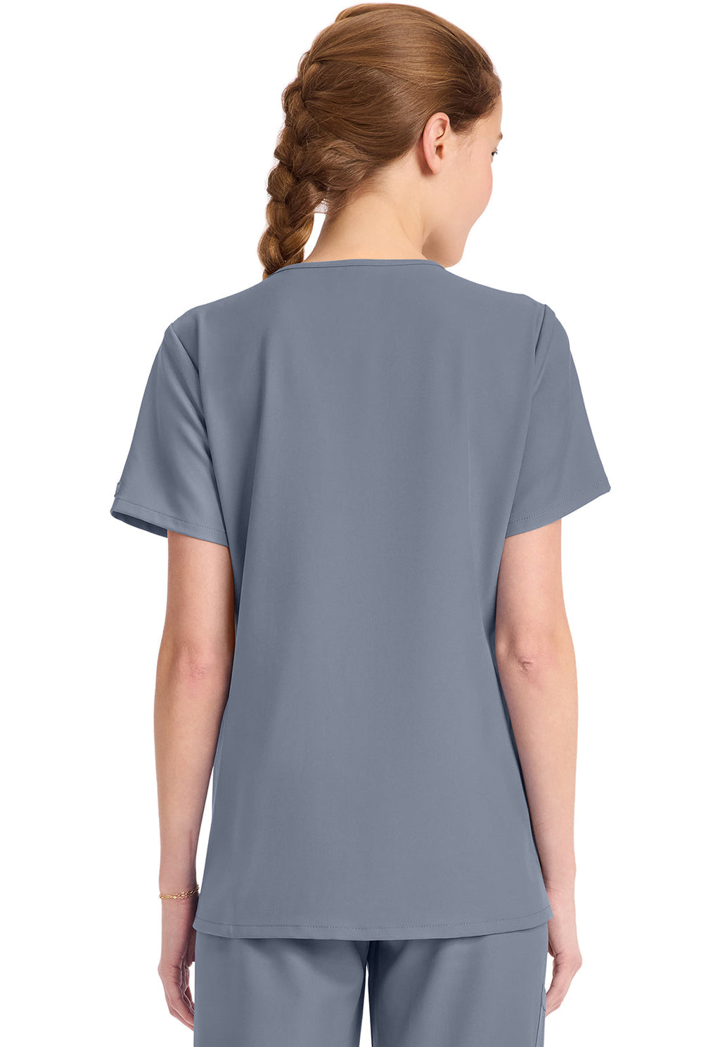 Originals Ultra CK954A Women's Tuck-in V-Neck Top Grey Image