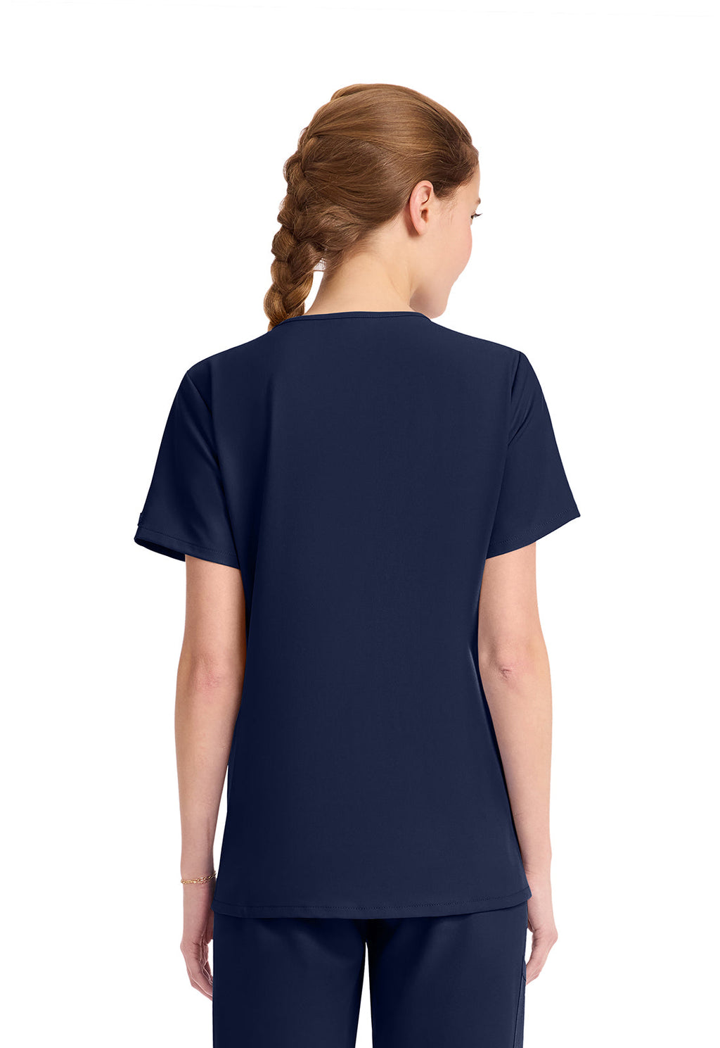 Originals Ultra CK954A Women's Tuck-in V-Neck Top Navy