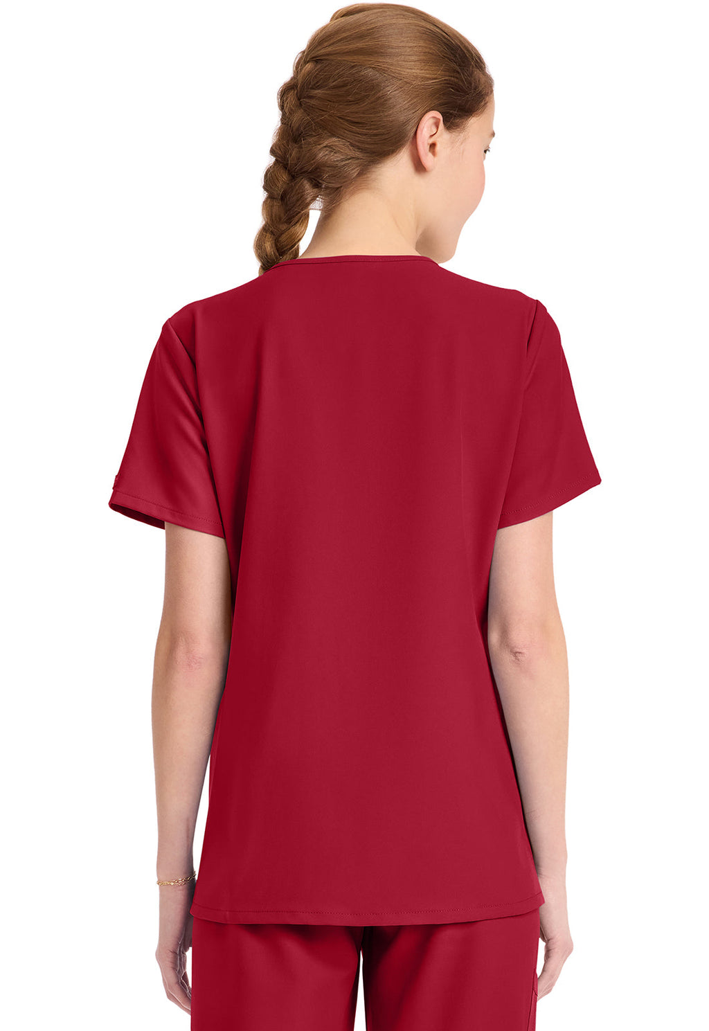 Originals Ultra CK954A Women's Tuck-in V-Neck Top Red Image