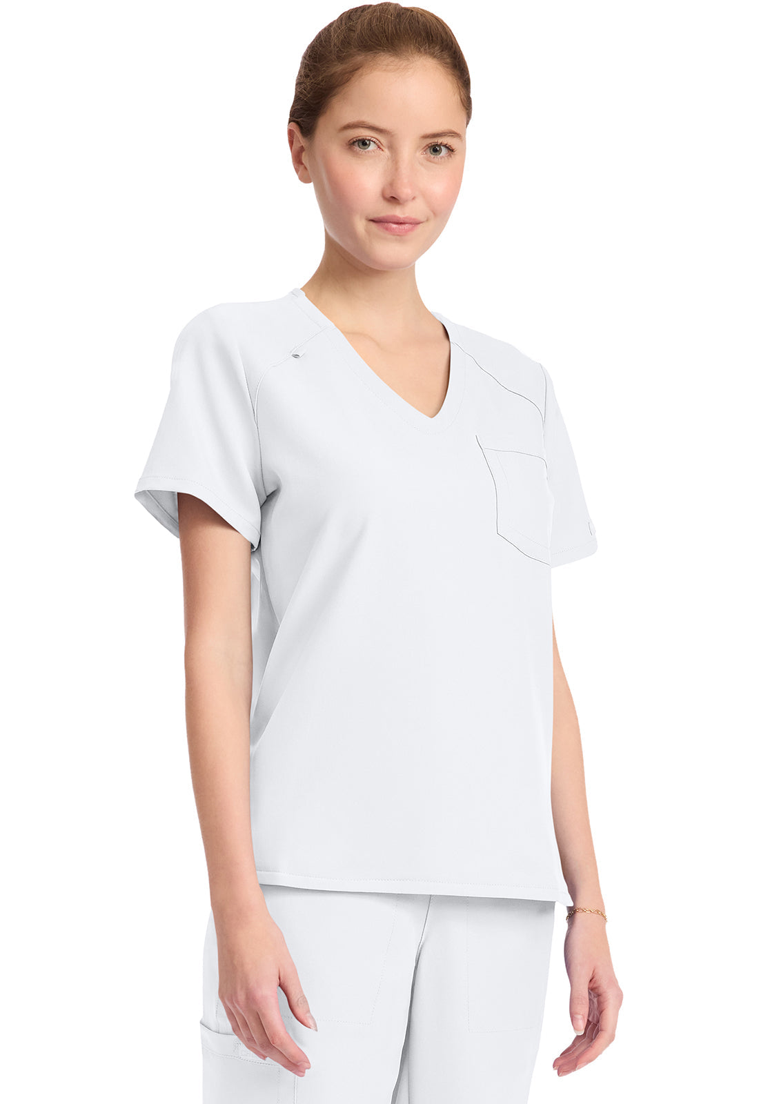 Originals Ultra CK954A Women's Tuck-in V-Neck Top White Image