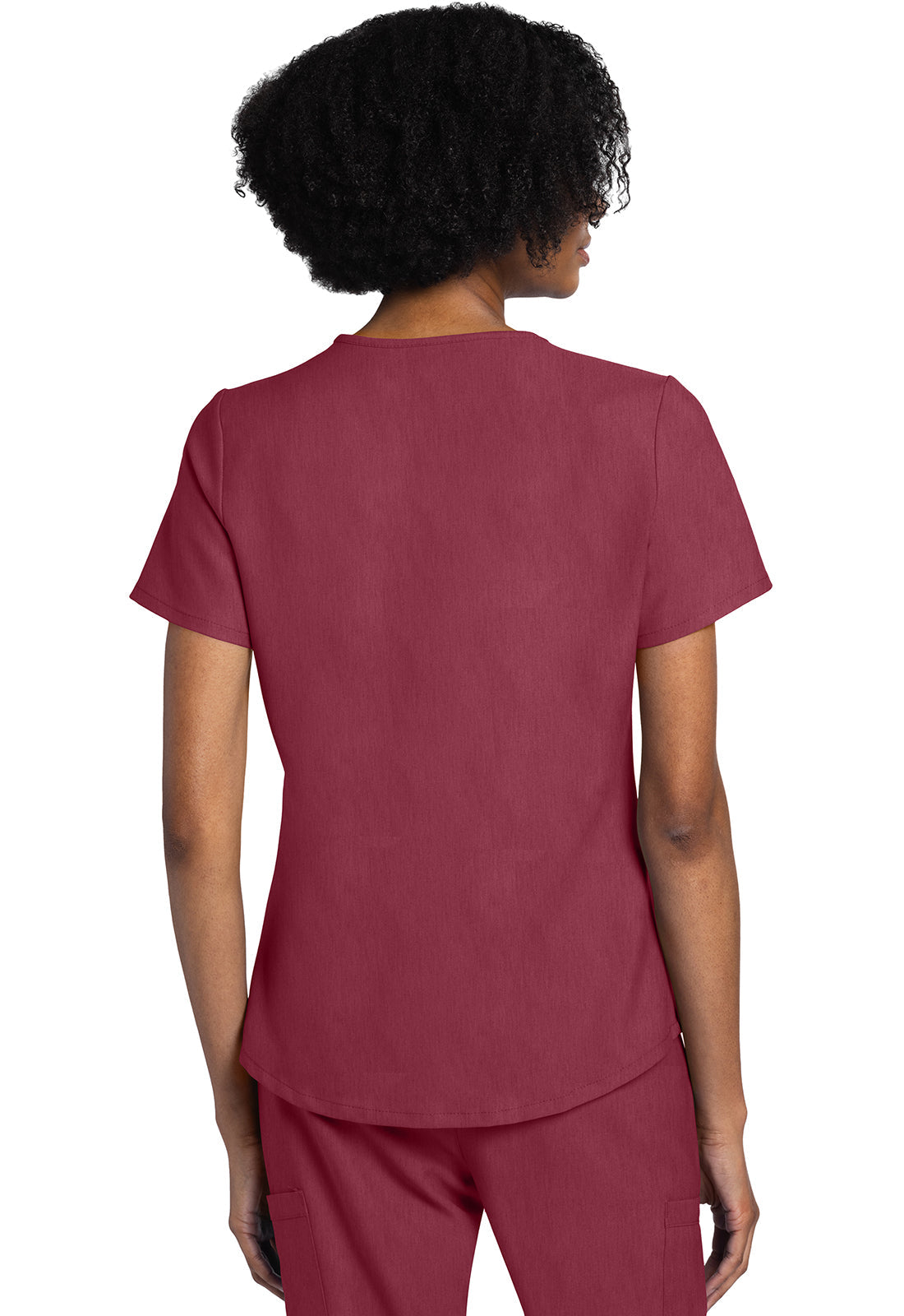 Originals Ultra CK961A V-Neck Top Heather Cranberry