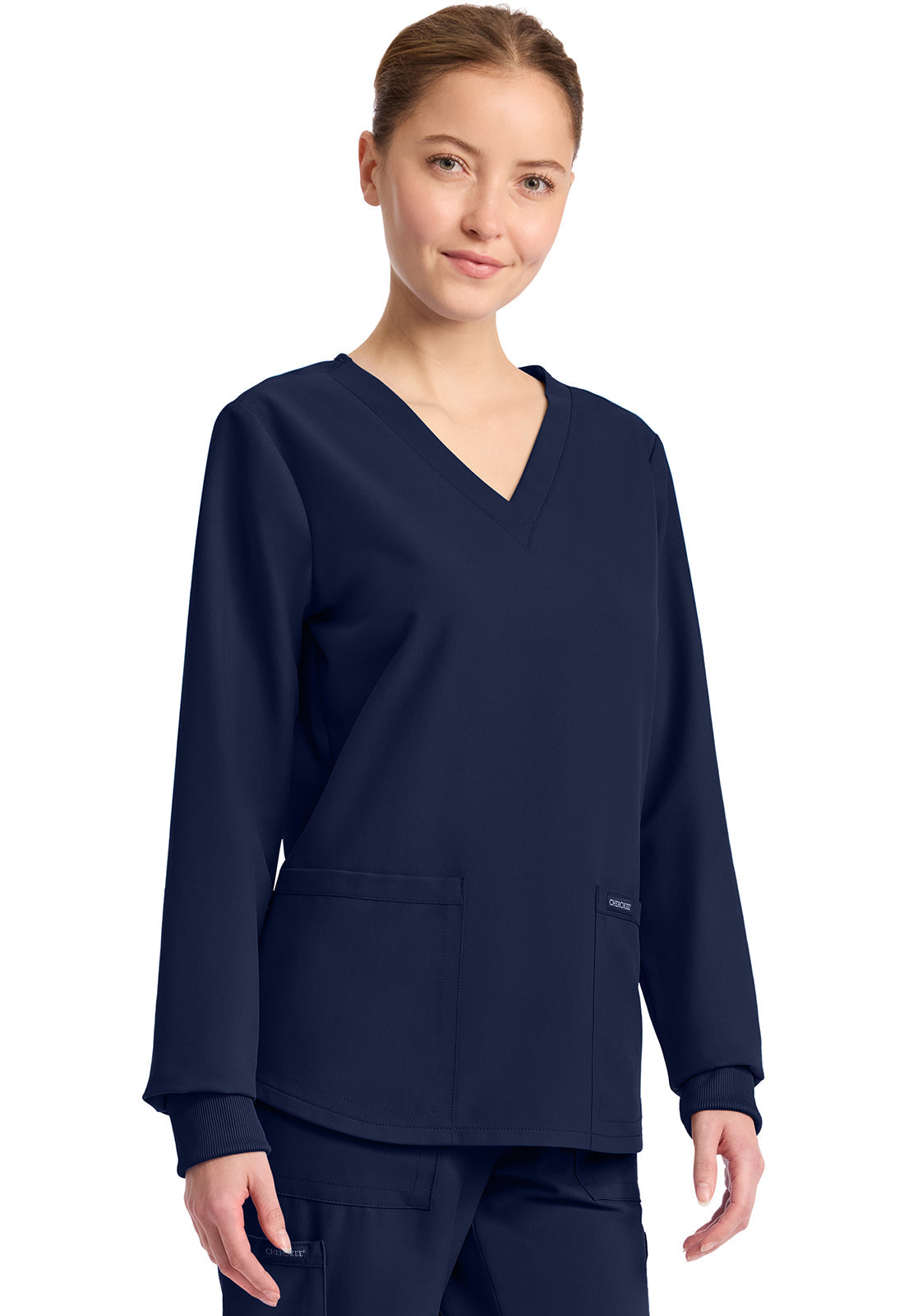 Originals Ultra CK962A Long Sleeve Modesty Top Navy