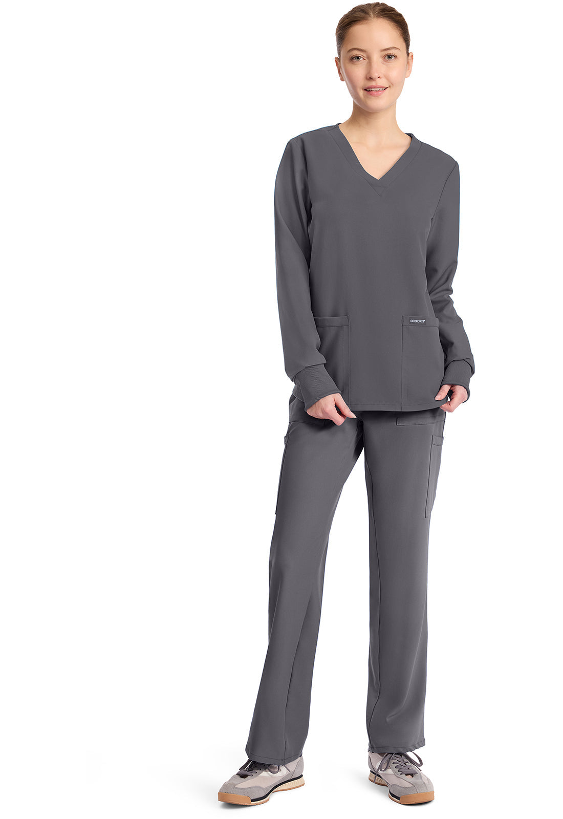 Originals Ultra CK962A Long Sleeve Modesty Top Pewter