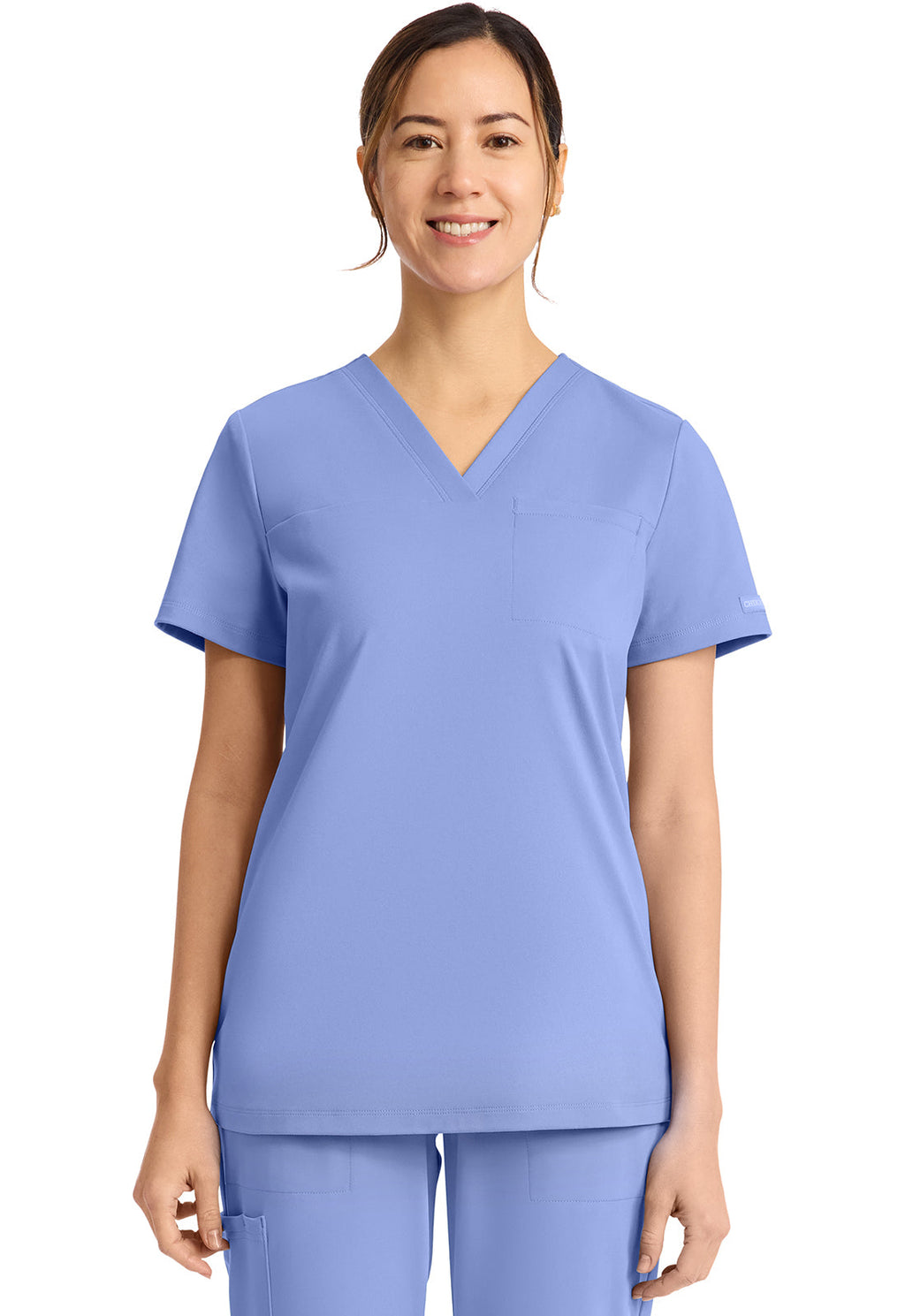 Achieve CK963 Women's Tuck in Scrub Top Ciel