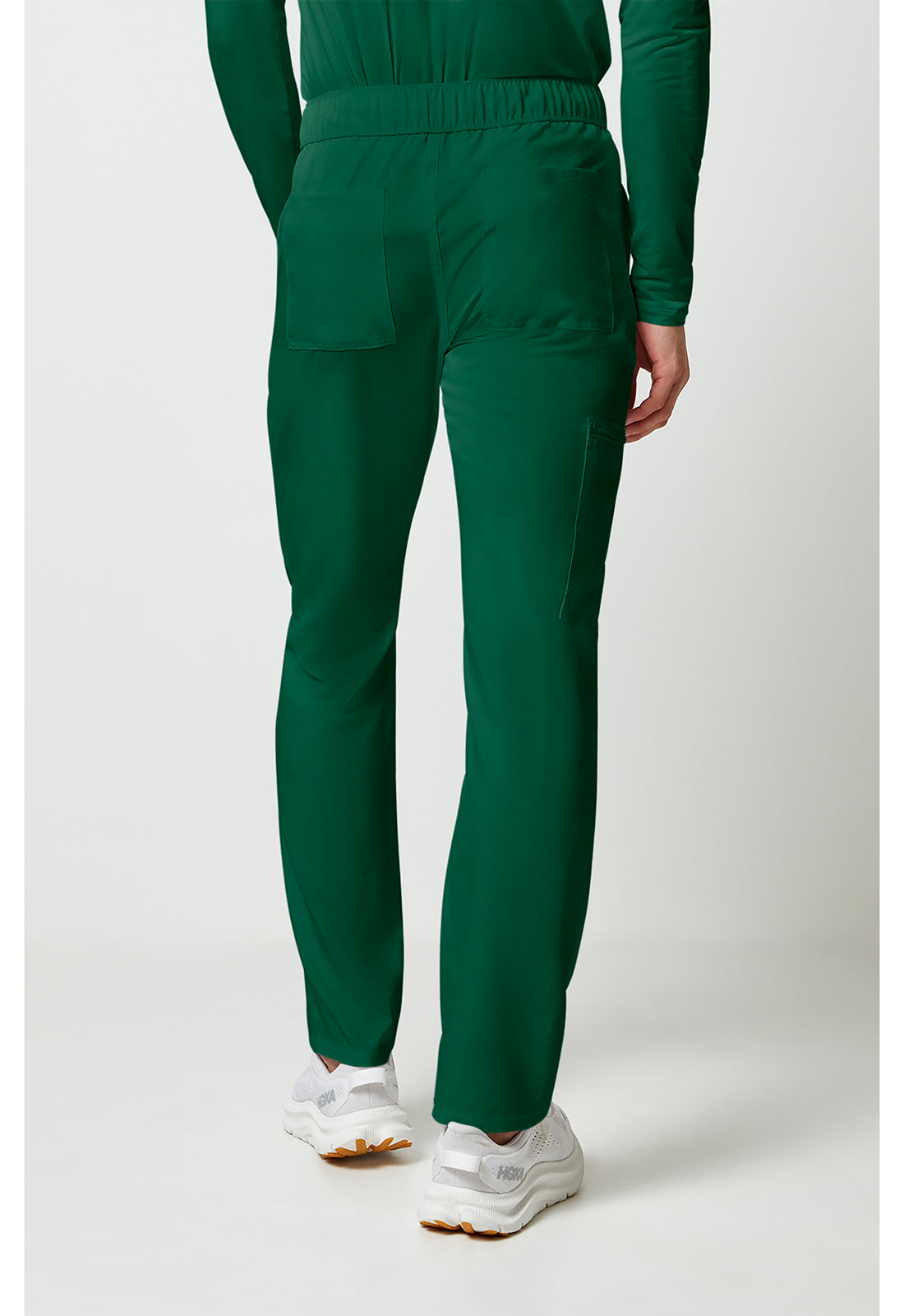 Allura CKA186 Men's Fly Front Cargo Scrub Pants Hunter Green