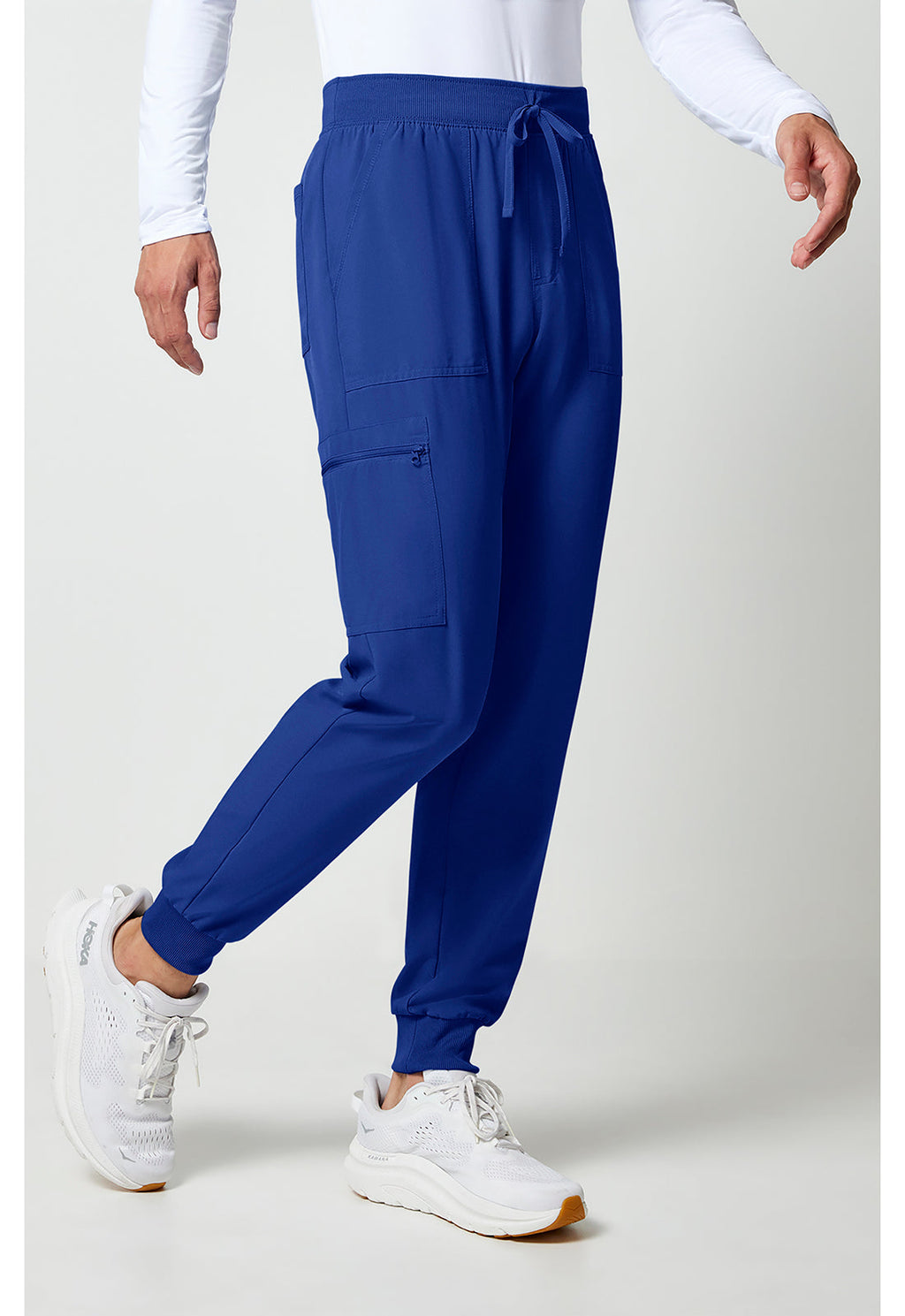 Allura CKA189 Men's Mid Rise Scrub Joggers Galaxy Blue