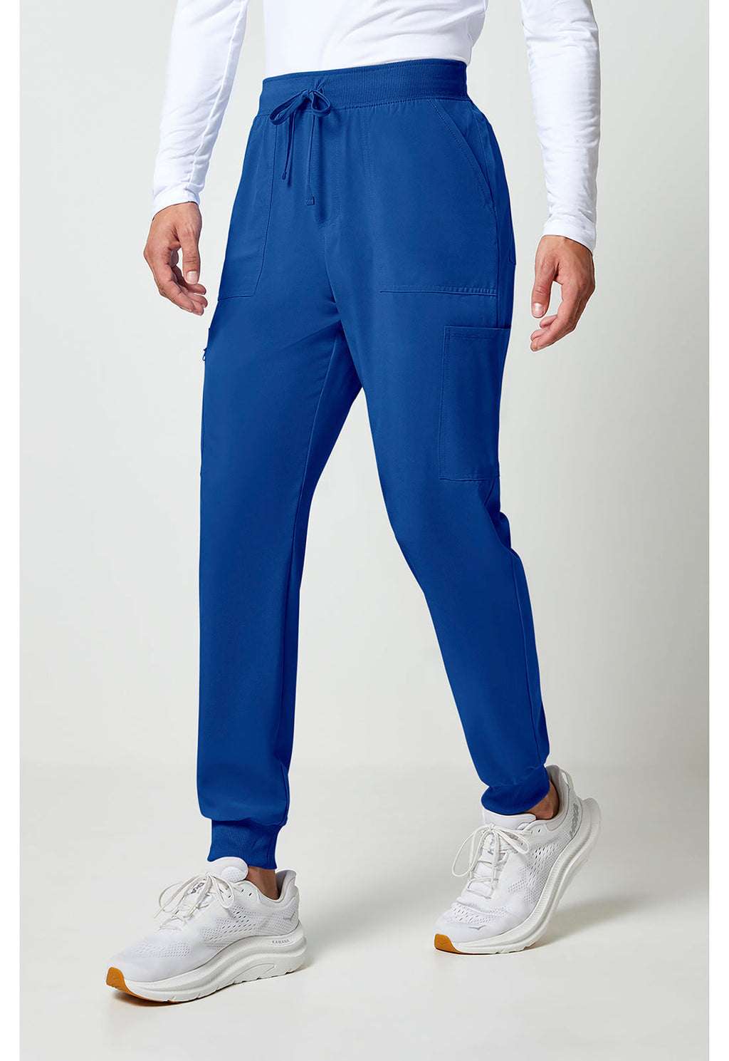 Allura CKA189 Men's Mid Rise Scrub Joggers Royal