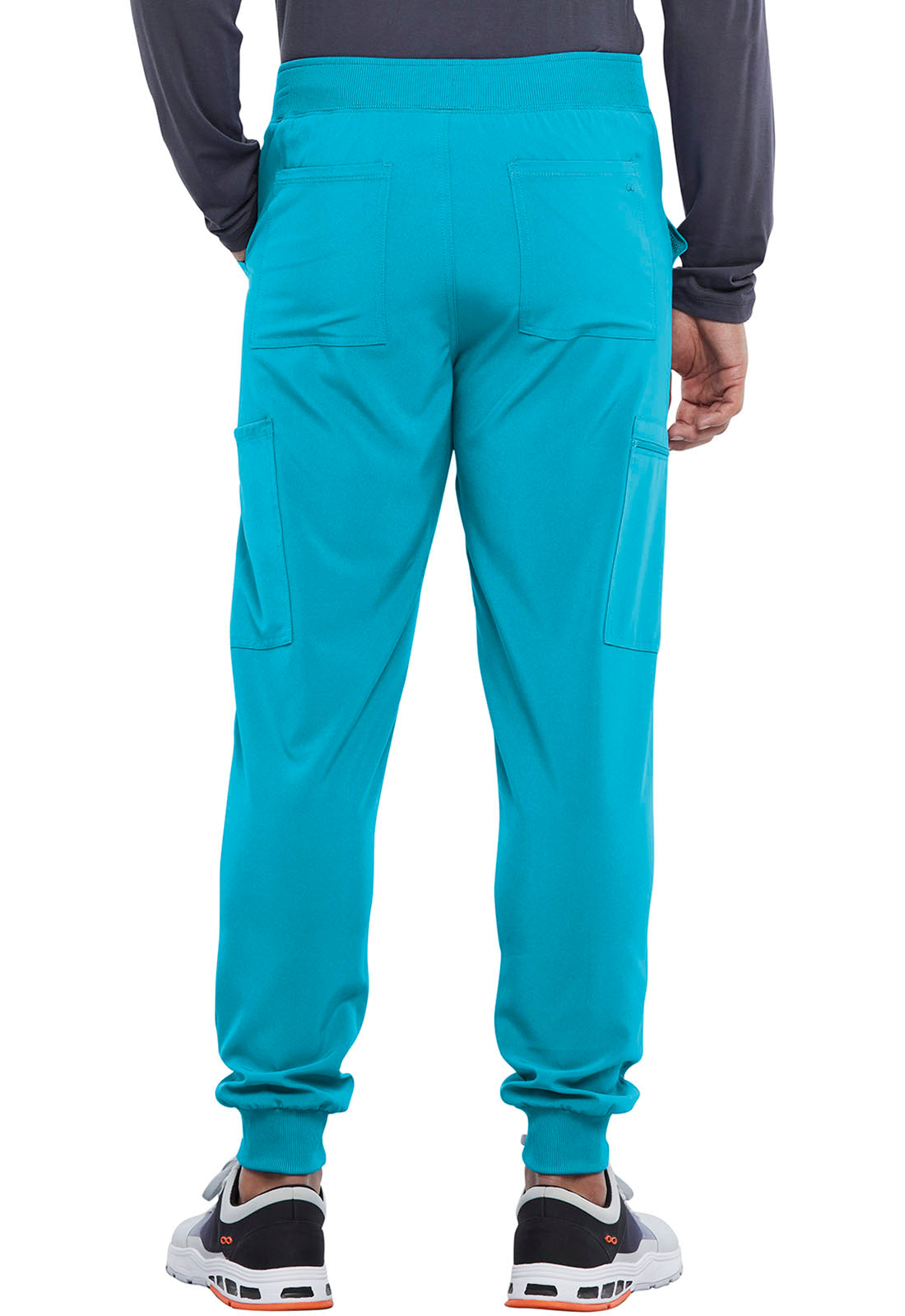 Allura CKA189 Men's Mid Rise Scrub Joggers Teal Blue