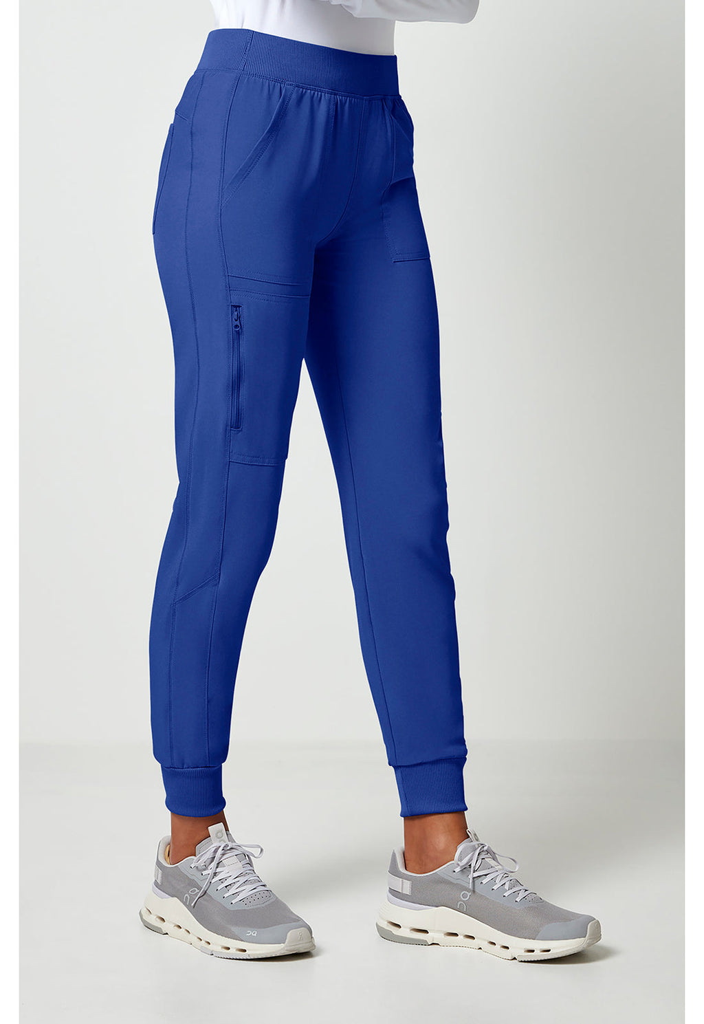 Allura CKA190 Women's Mid Rise Scrub Joggers Galaxy Blue