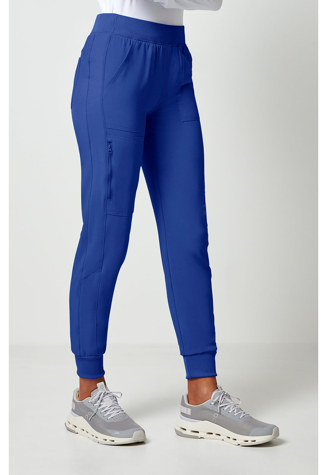 Allura CKA190 Women's Mid Rise Scrub Joggers Galaxy Blue