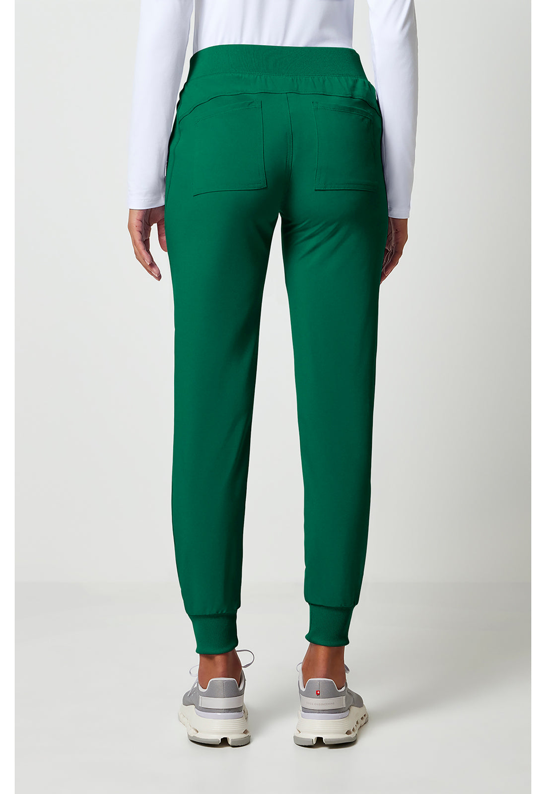 Allura CKA190 Women's Mid Rise Scrub Joggers Hunter Green