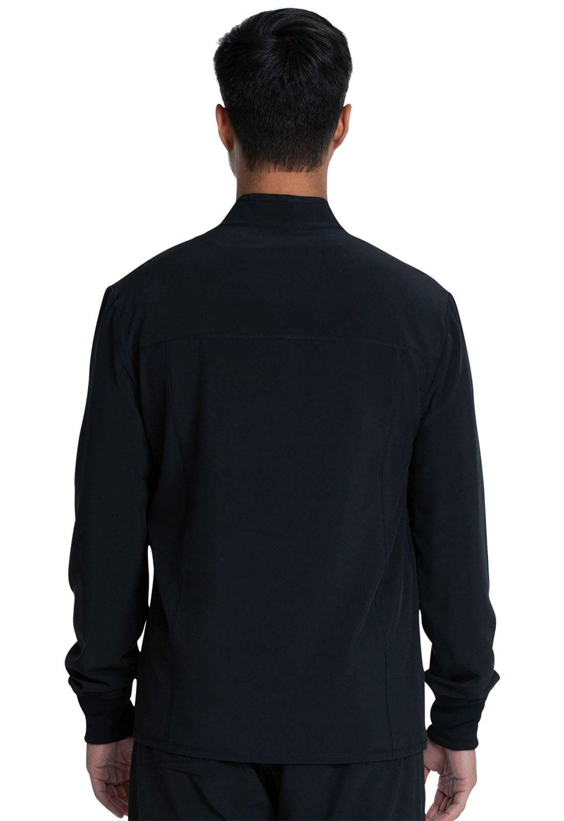 Allura CKA387 Men's Zip Front Jacket Black