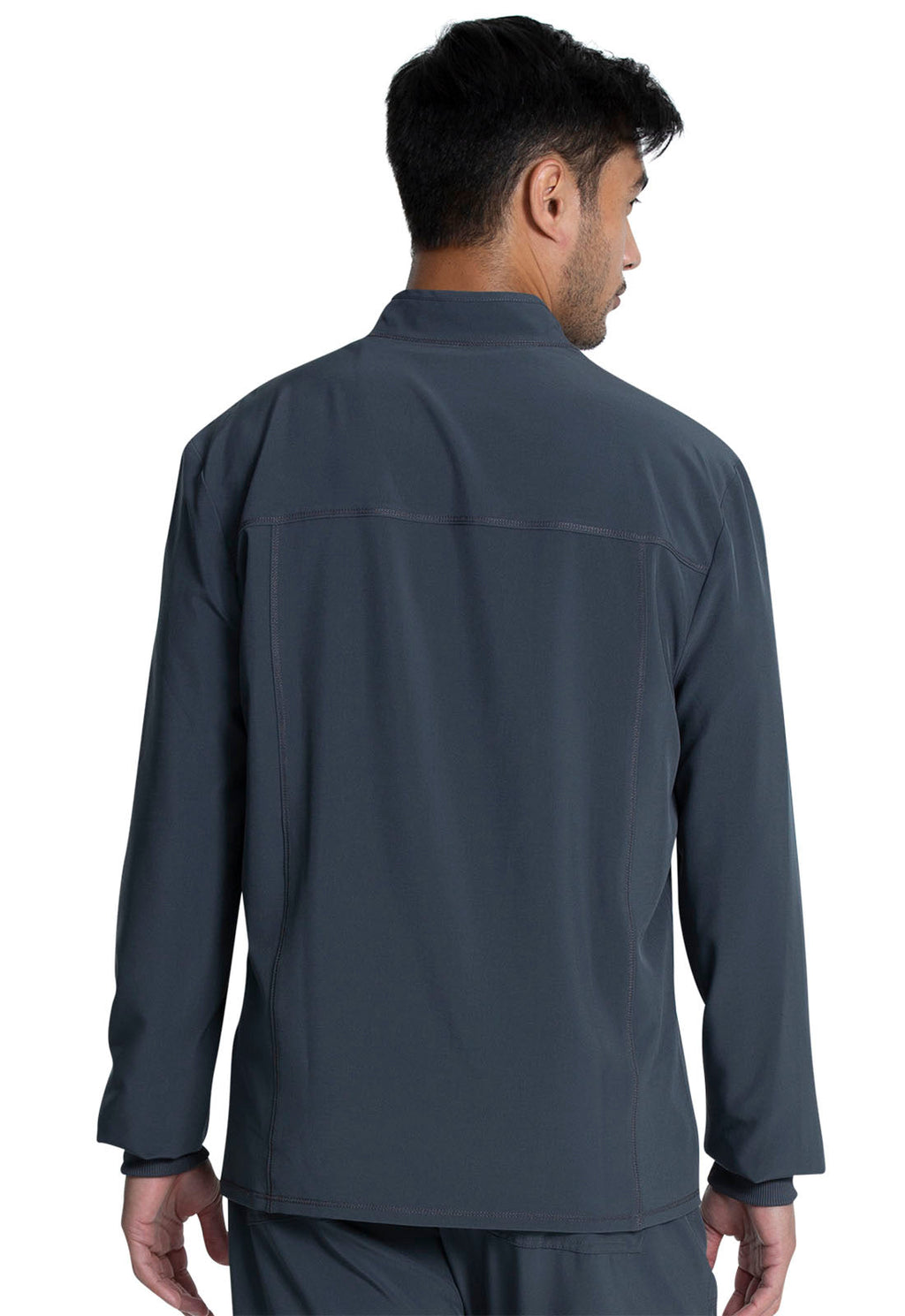 Allura CKA387 Men's Zip Front Jacket Pewter