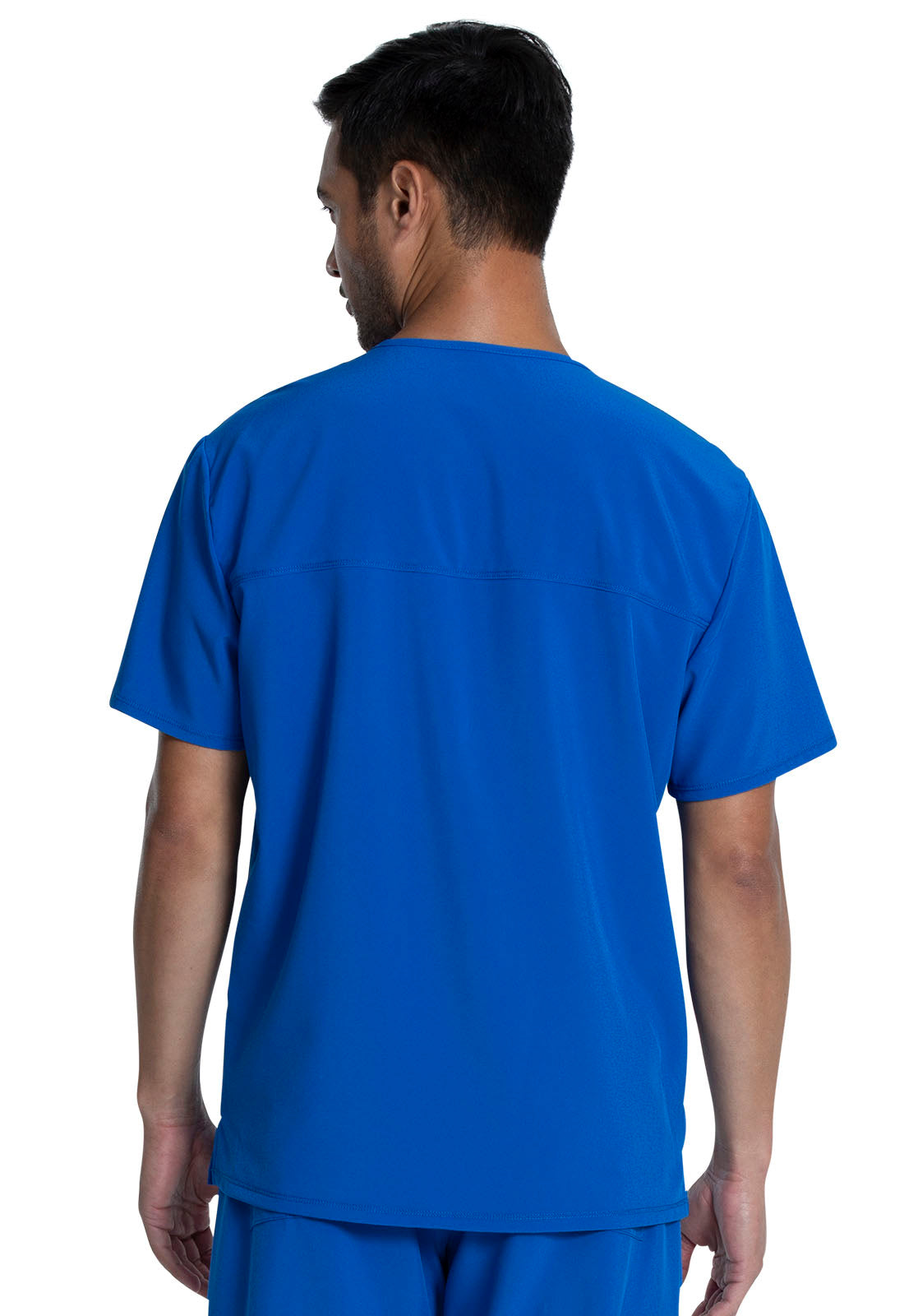 Allura CKA686 Men's V-Neck Scrub Top Royal