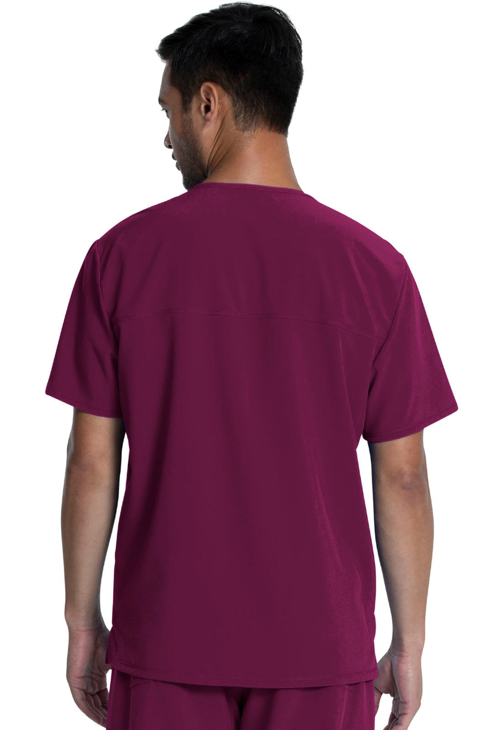 Allura CKA686 Men's V-Neck Top Wine