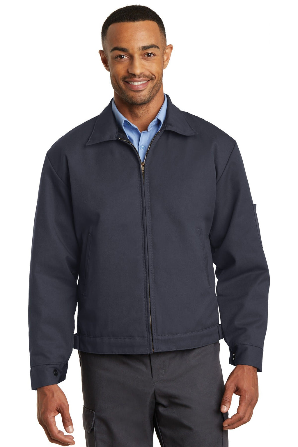 Red Kap Slash Pocket Jacket CSJT22 Charcoal