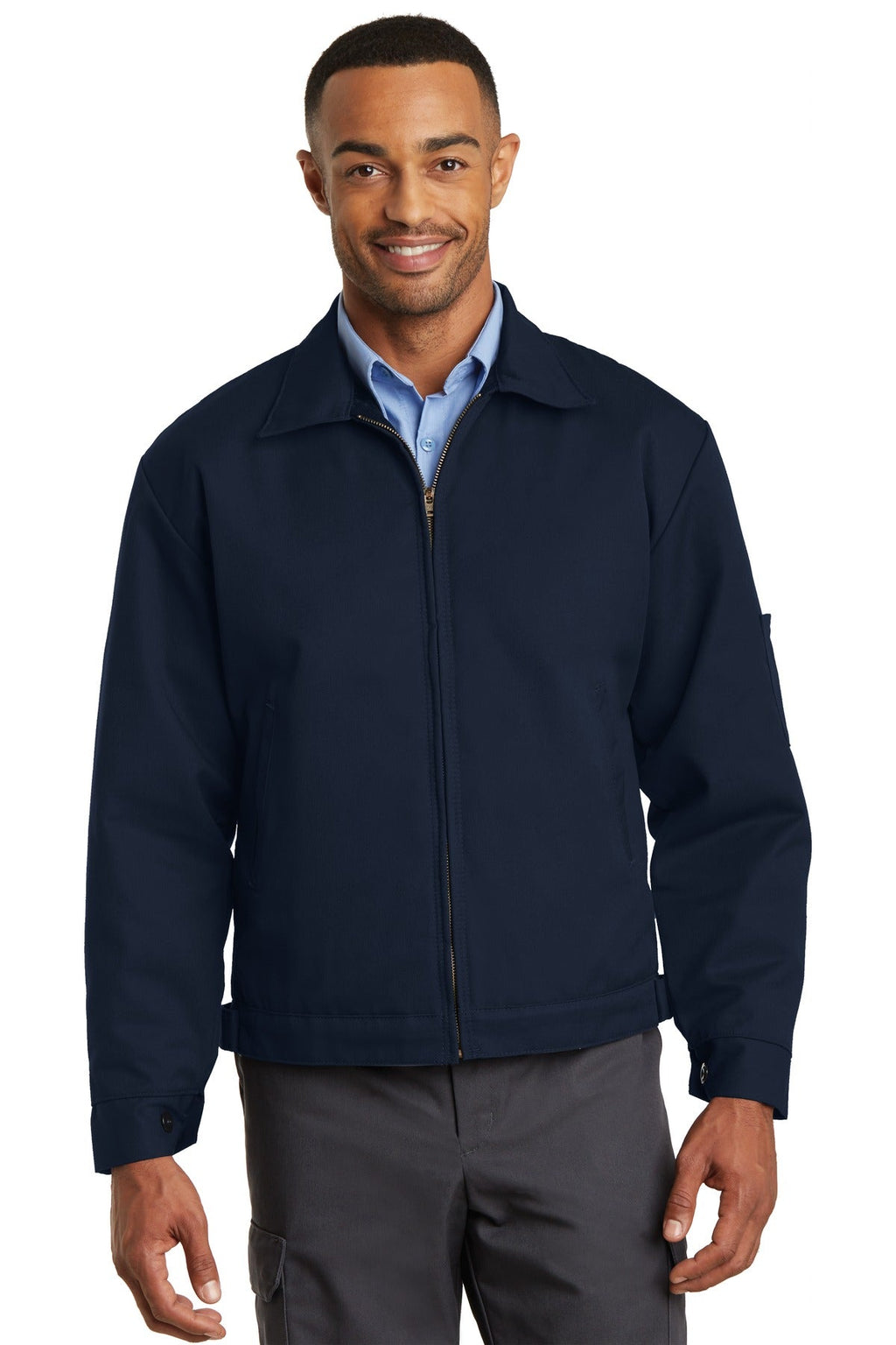 Red Kap Slash Pocket Jacket CSJT22 Navy