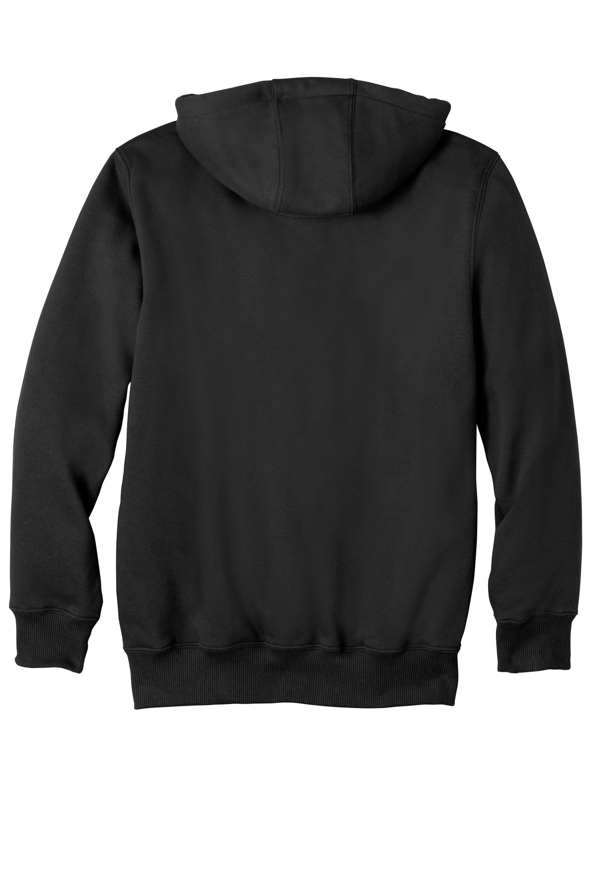 Carhartt Rain Defender Paxton Heavyweight Hooded Zip-Front Sweatshirt CT100614 Black