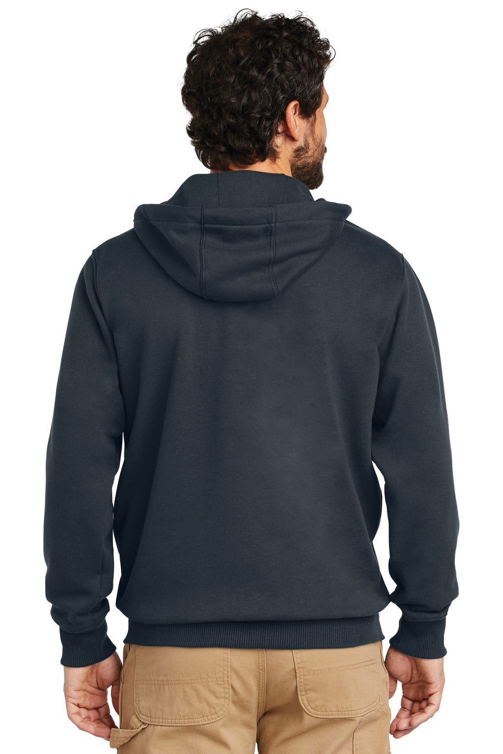 Carhartt Rain Defender Paxton Heavyweight Hooded Zip-Front Sweatshirt CT100614 New Navy