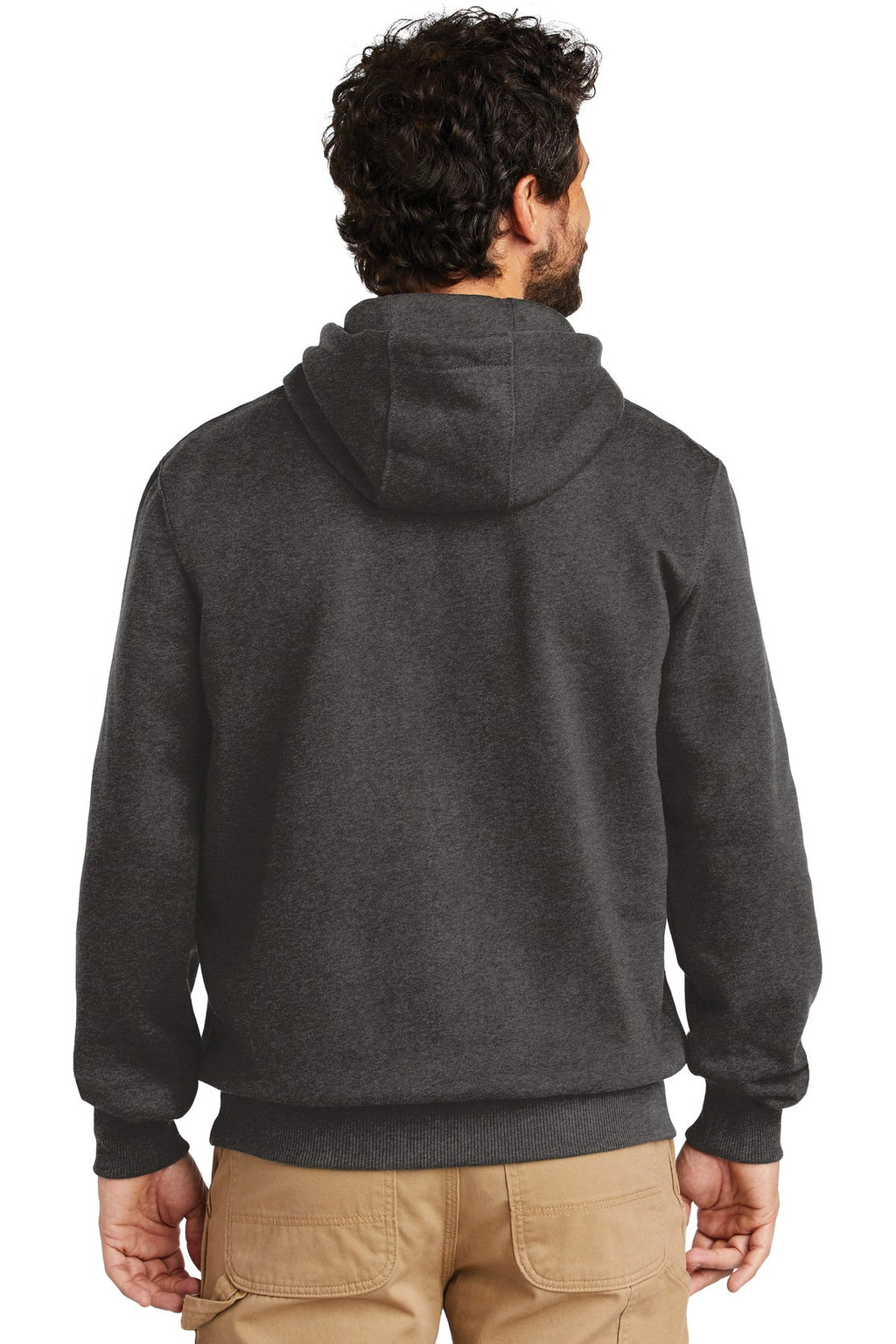Carhartt Rain Defender Paxton Heavyweight Hooded Sweatshirt CT100615 Carbon Heather