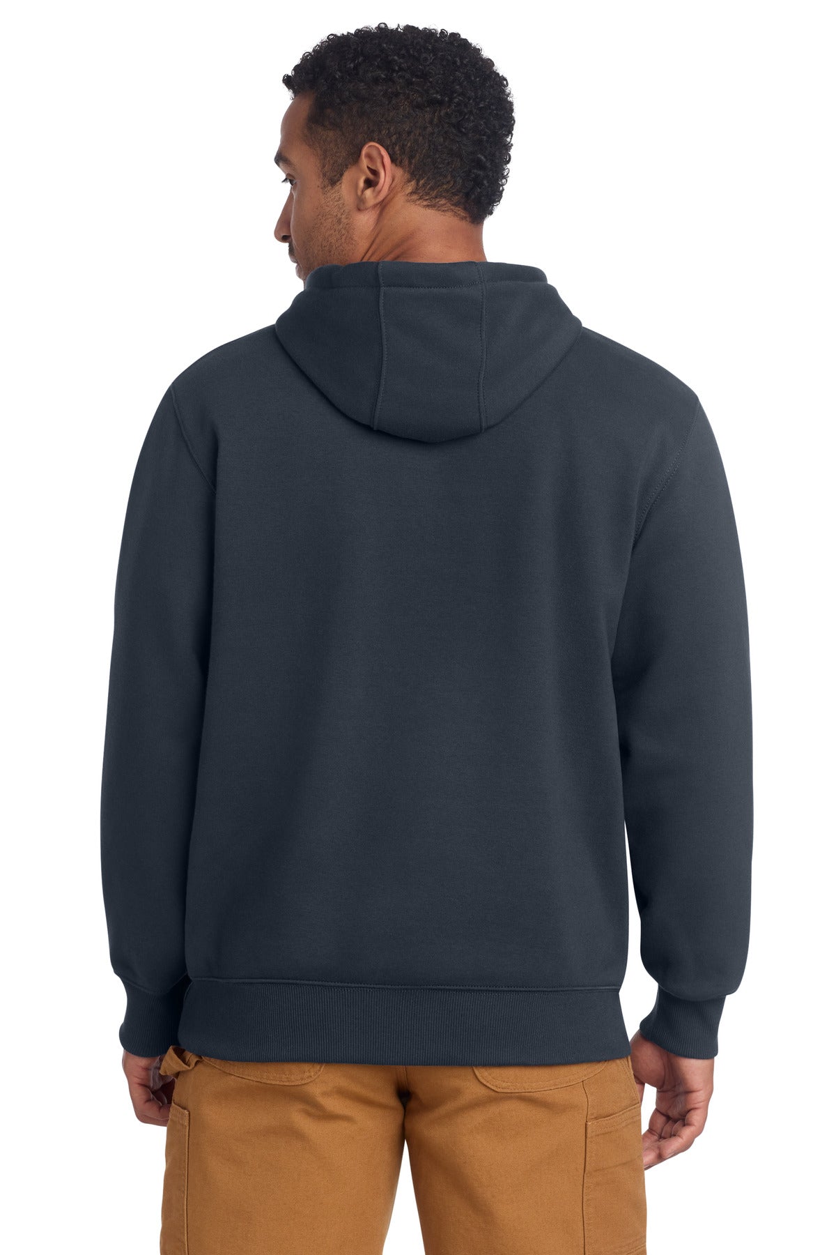 Carhartt Rain Defender Paxton Heavyweight Hooded Sweatshirt CT100615 New Navy