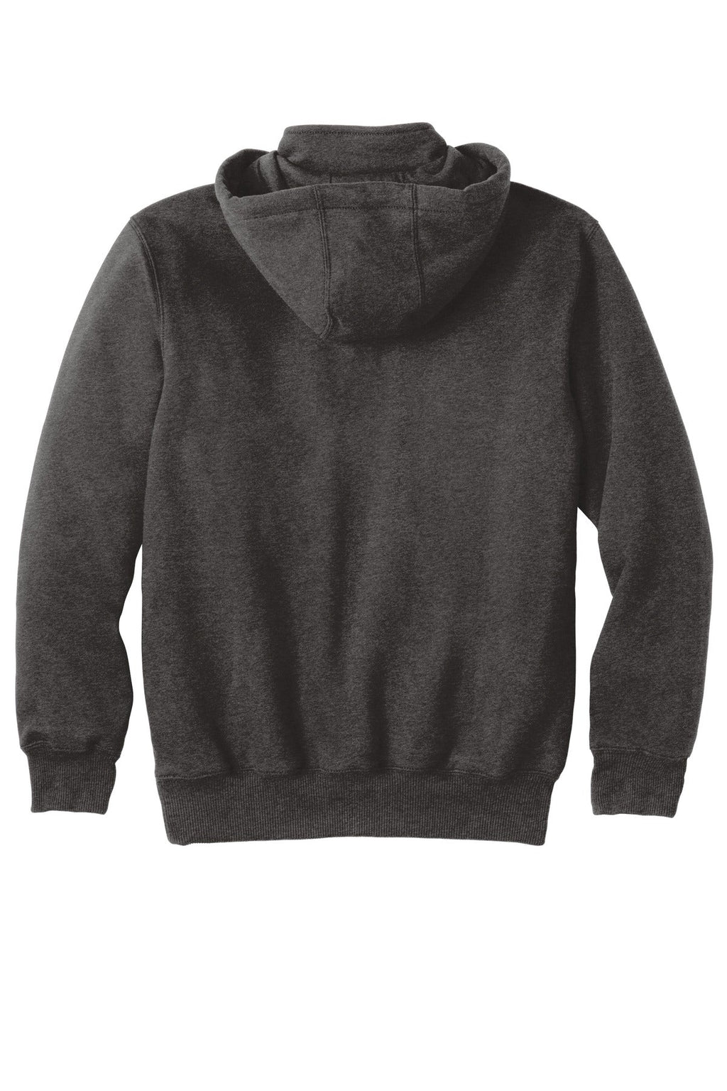 Carhartt Rain Defender Paxton Heavyweight Hooded Zip Mock Sweatshirt CT100617 Carbon Heather