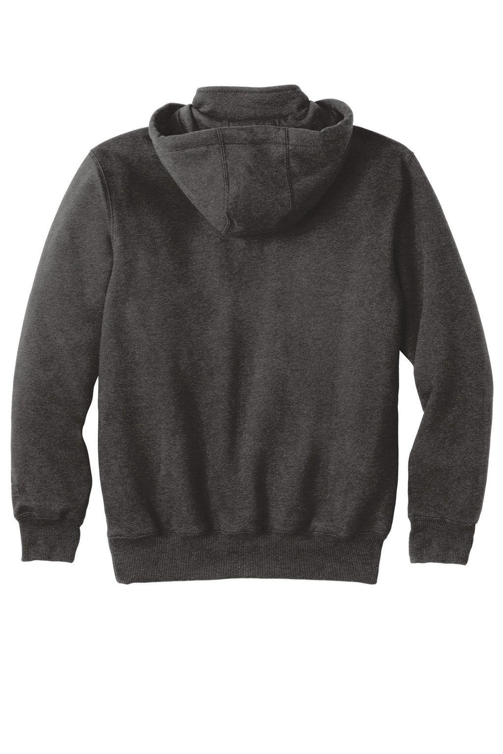 Carhartt Rain Defender Paxton Heavyweight Hooded Zip Mock Sweatshirt CT100617 Carbon Heather