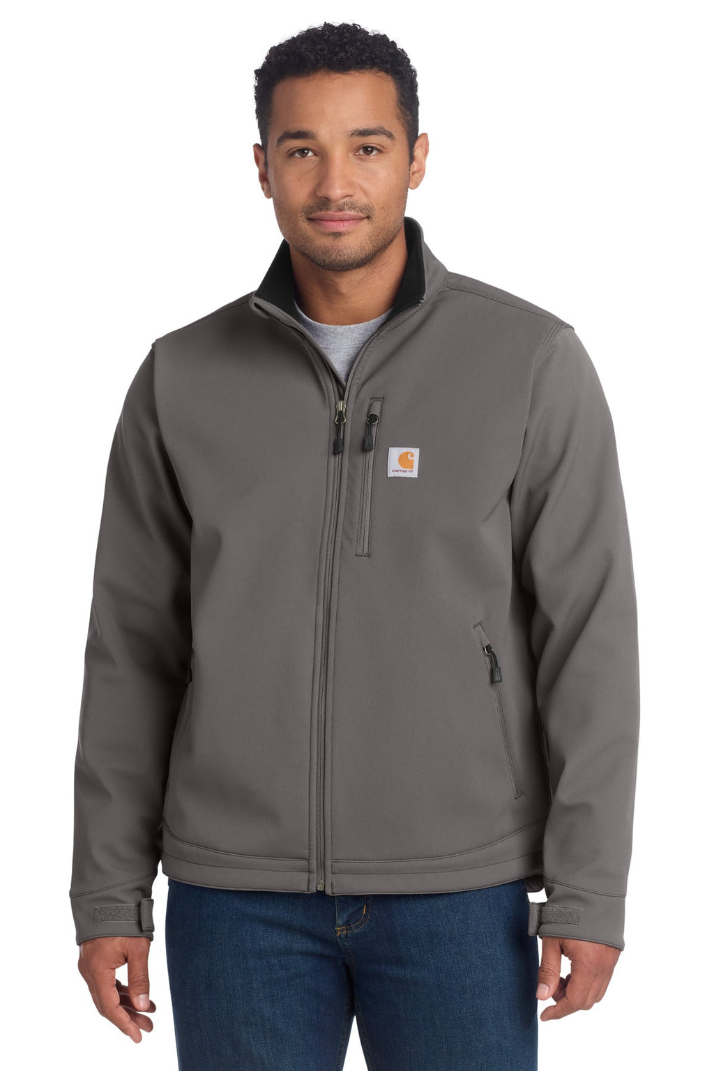 Carhartt Crowley Soft Shell Jacket CT102199 Charcoal