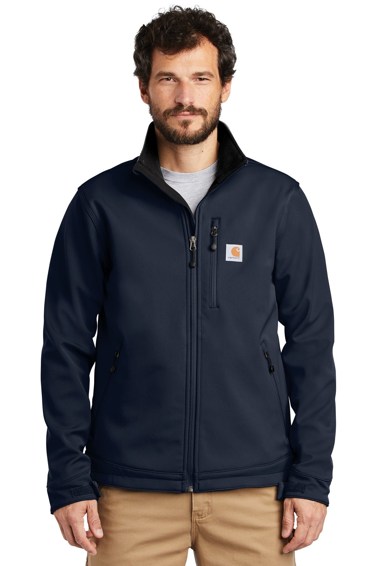 Carhartt Crowley Soft Shell Jacket CT102199 Navy