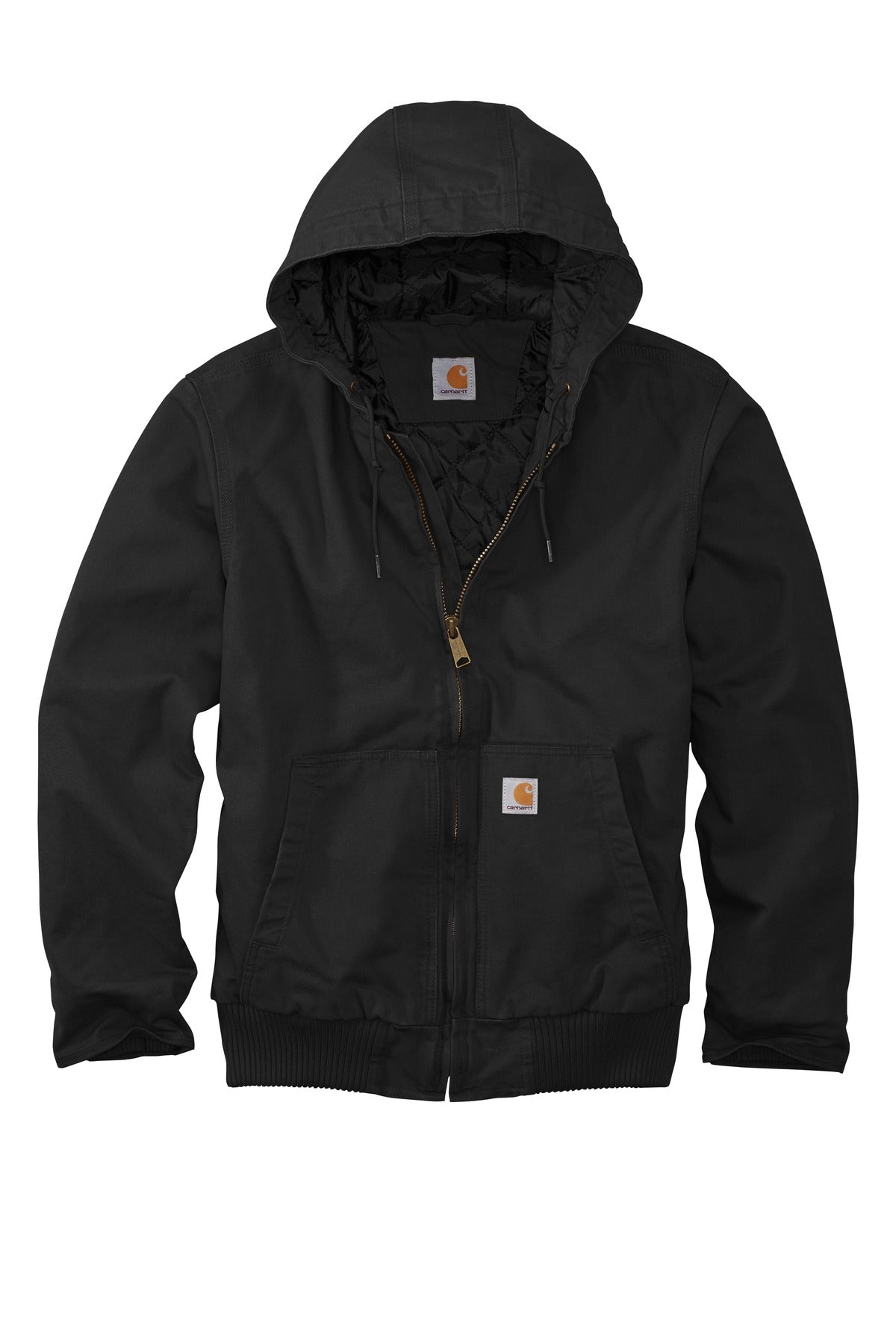 Carhartt Washed Duck Active Jac CT104050 Black