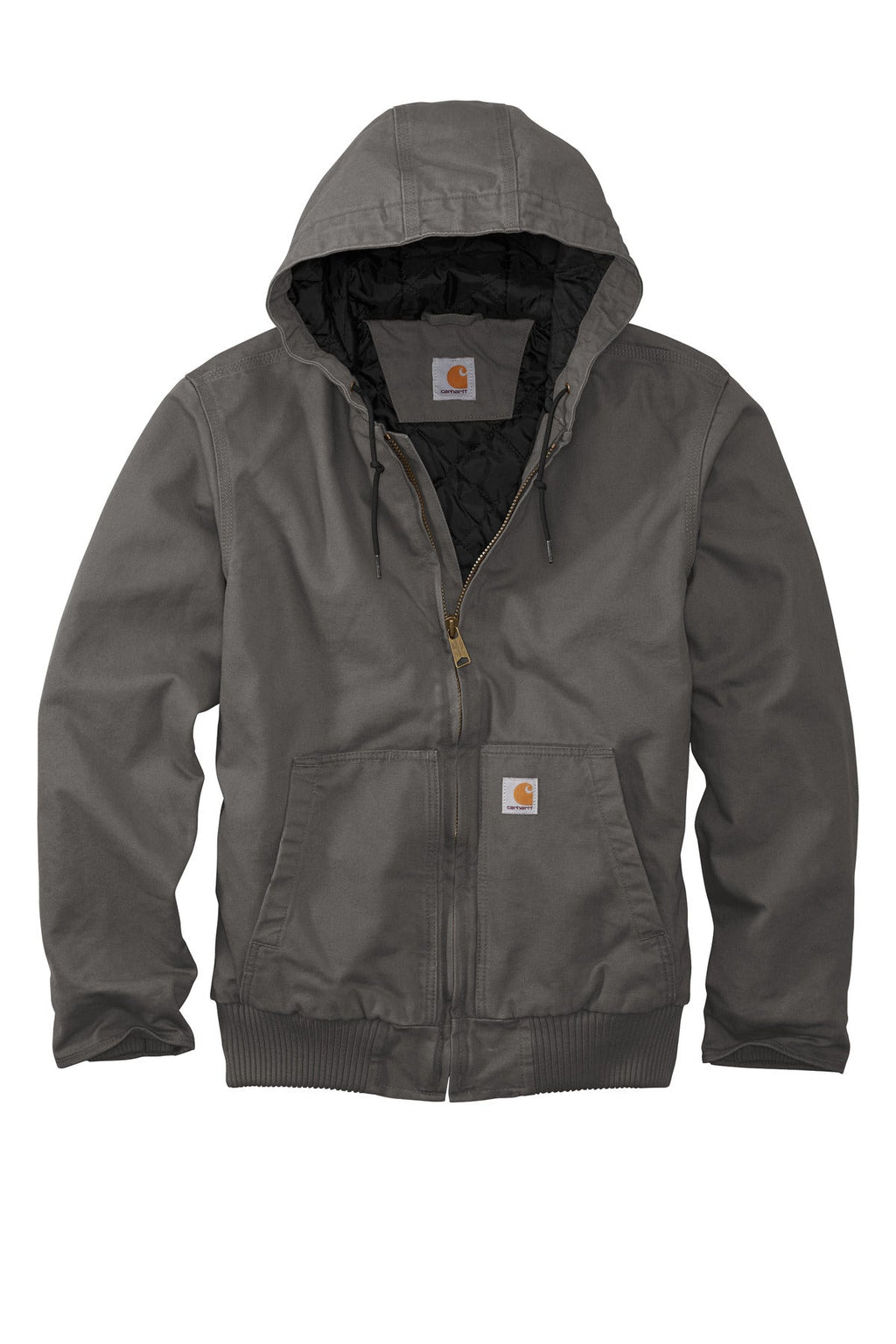 Carhartt Washed Duck Active Jac CT104050 Gravel