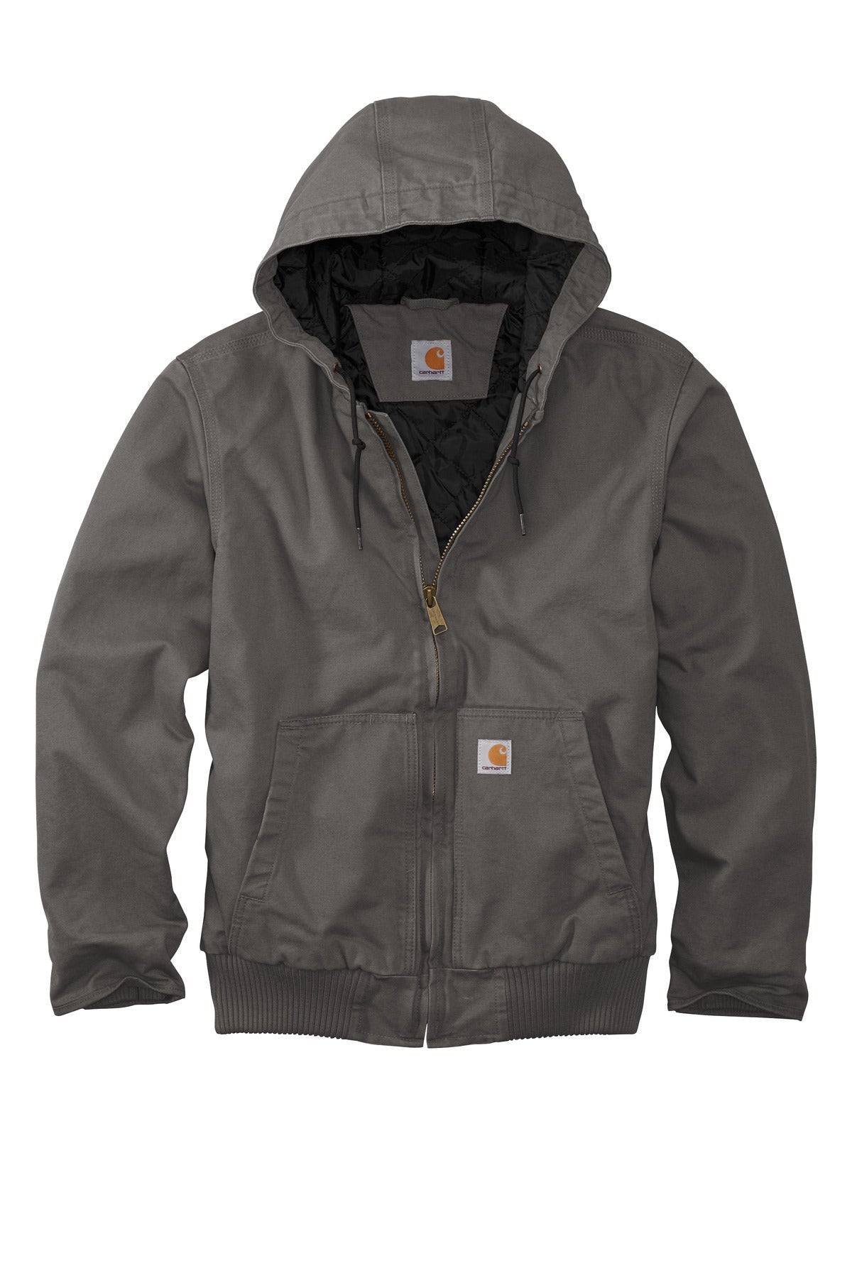 Carhartt Washed Duck Active Jac CT104050 Gravel