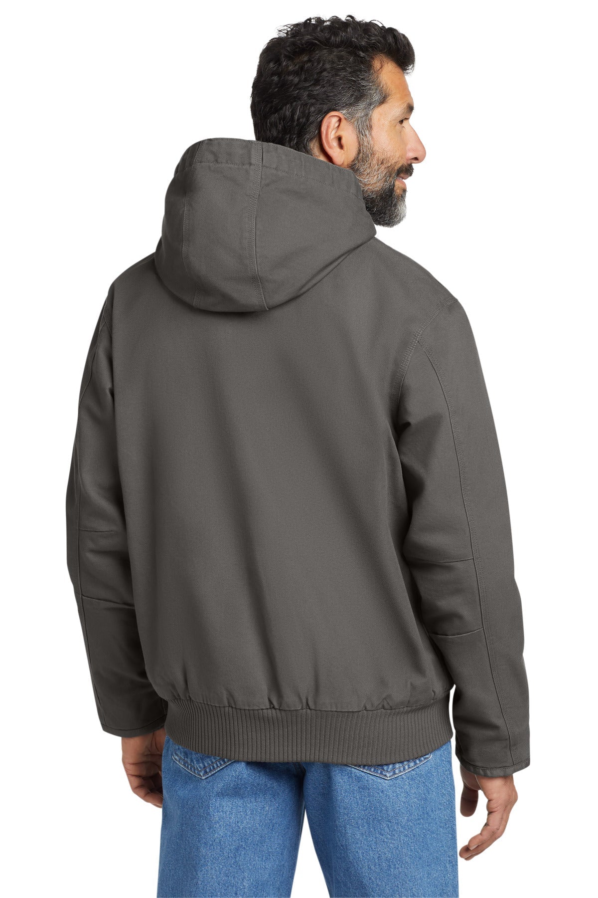 Carhartt Washed Duck Active Jac CT104050 Gravel