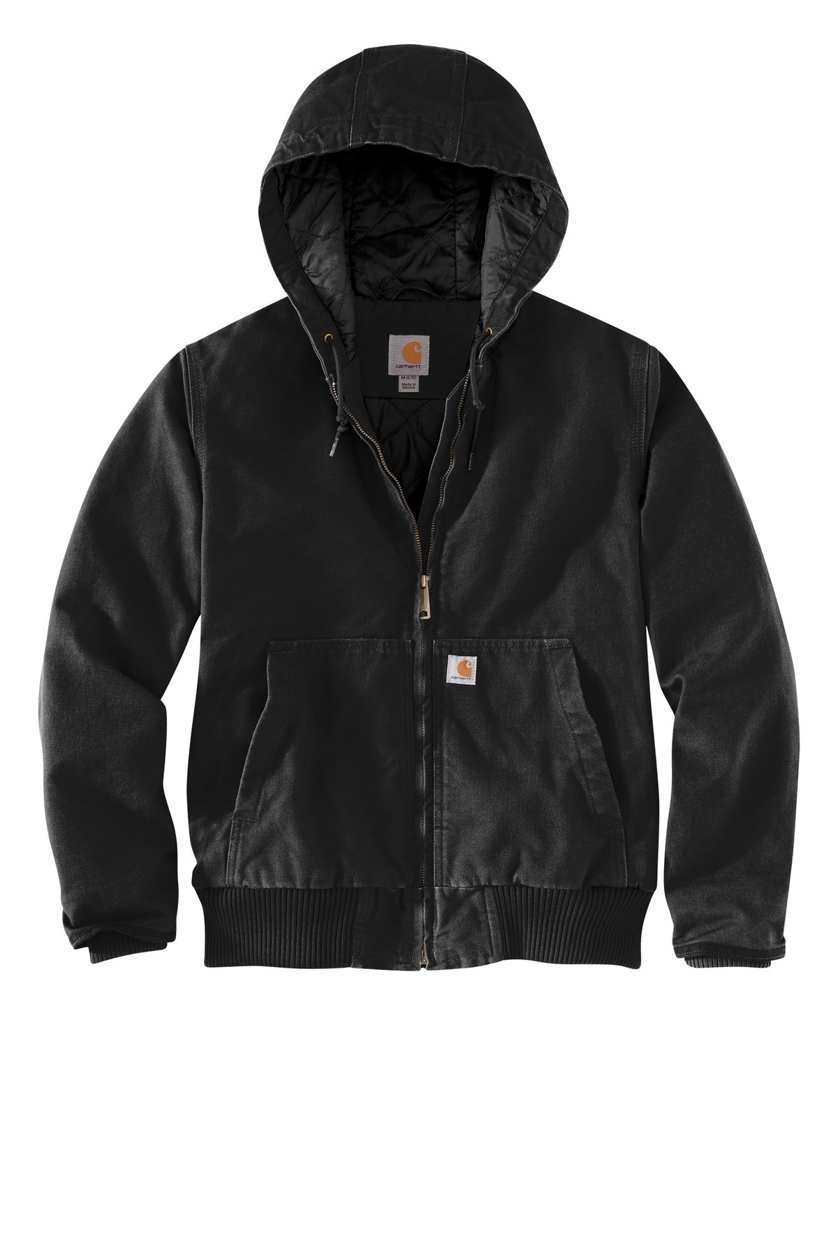 Carhartt Women's Washed Duck Active Jac CT104053 Black