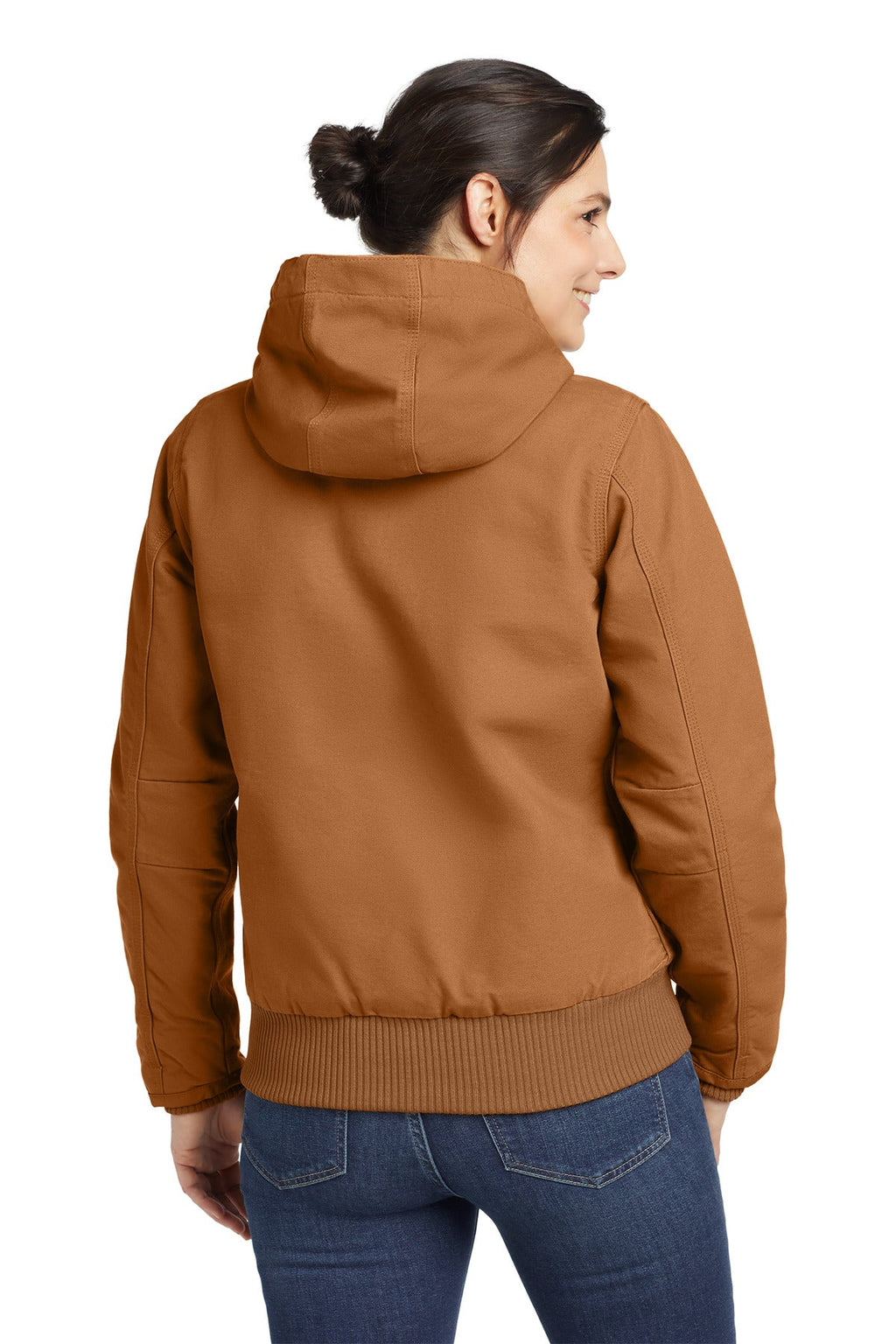 Carhartt Women's Washed Duck Active Jac CT104053 Carhartt Brown