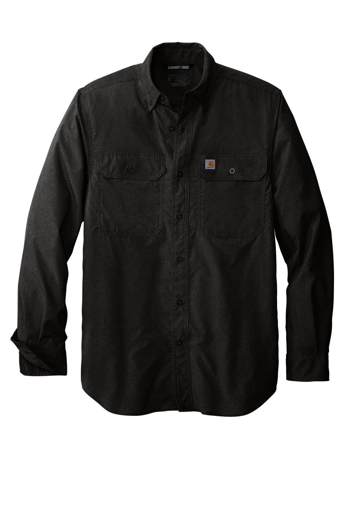 Carhartt Force Solid Long Sleeve Shirt CT105291 Black