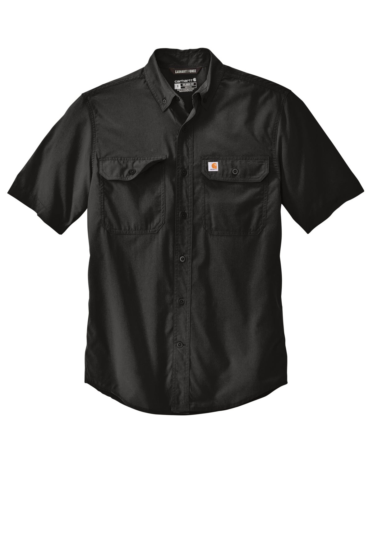 Carhartt Force Solid Short Sleeve Shirt CT105292 Black