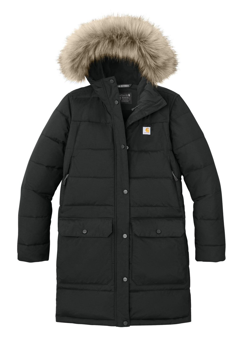 Carhartt Women's Montana Insulated Hooded Coat CT105456 Black