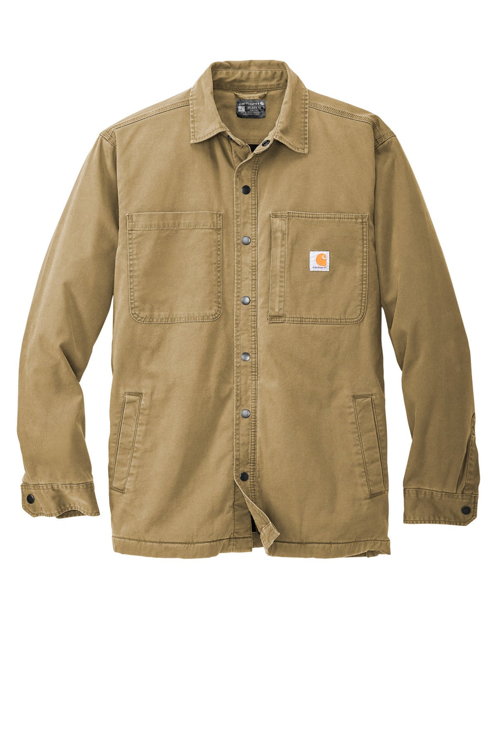 Carhartt Rugged Flex Fleece-Lined Shirt Jac CT105532 Dark Khaki