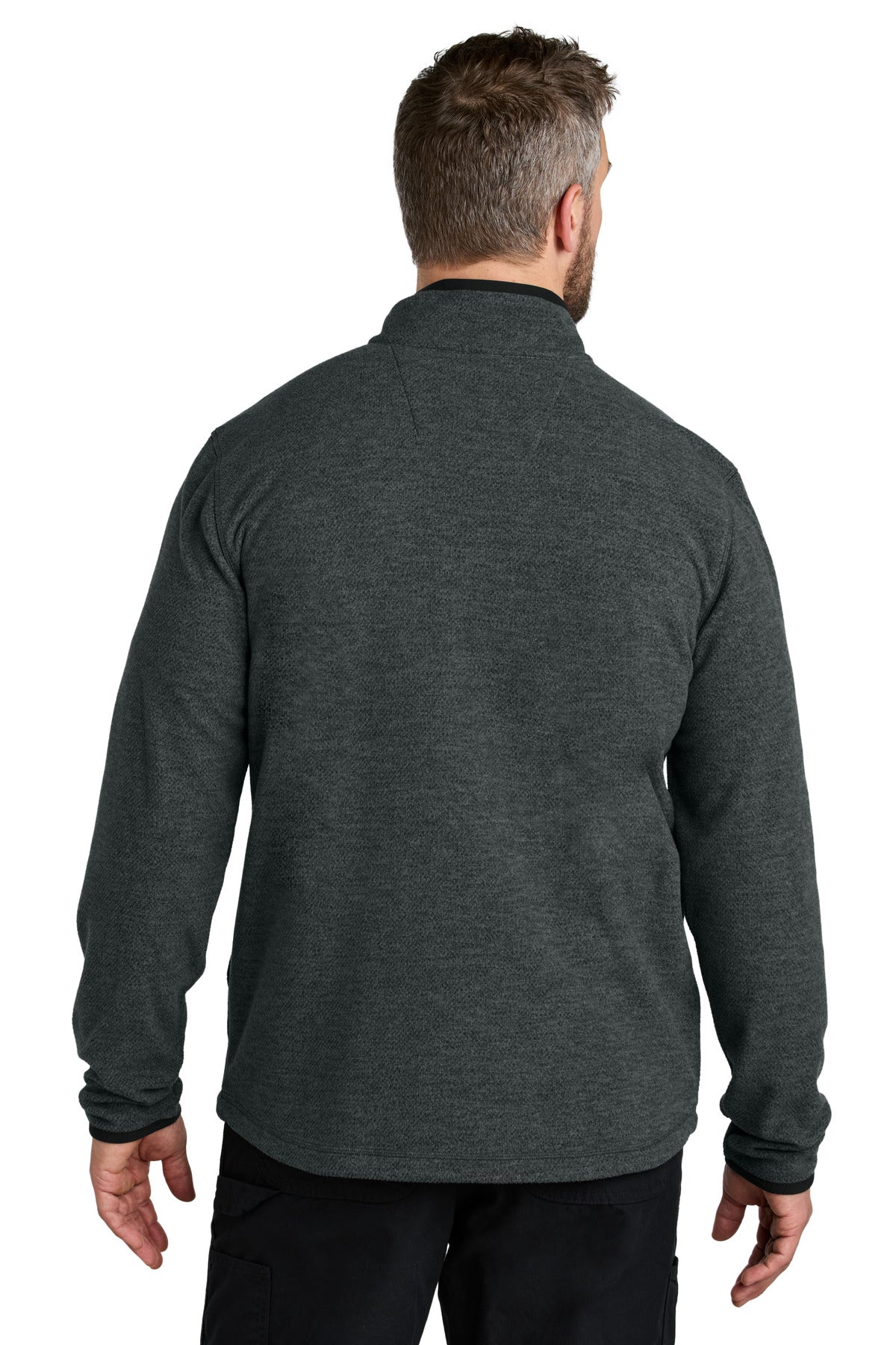 Carhartt Textured Full-Zip Fleece Jacket CT106416 Carbon Heather