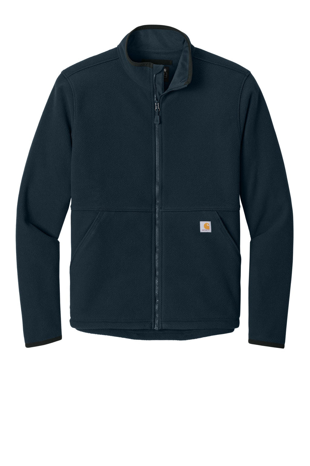 Carhartt Textured Full-Zip Fleece Jacket CT106416 Navy