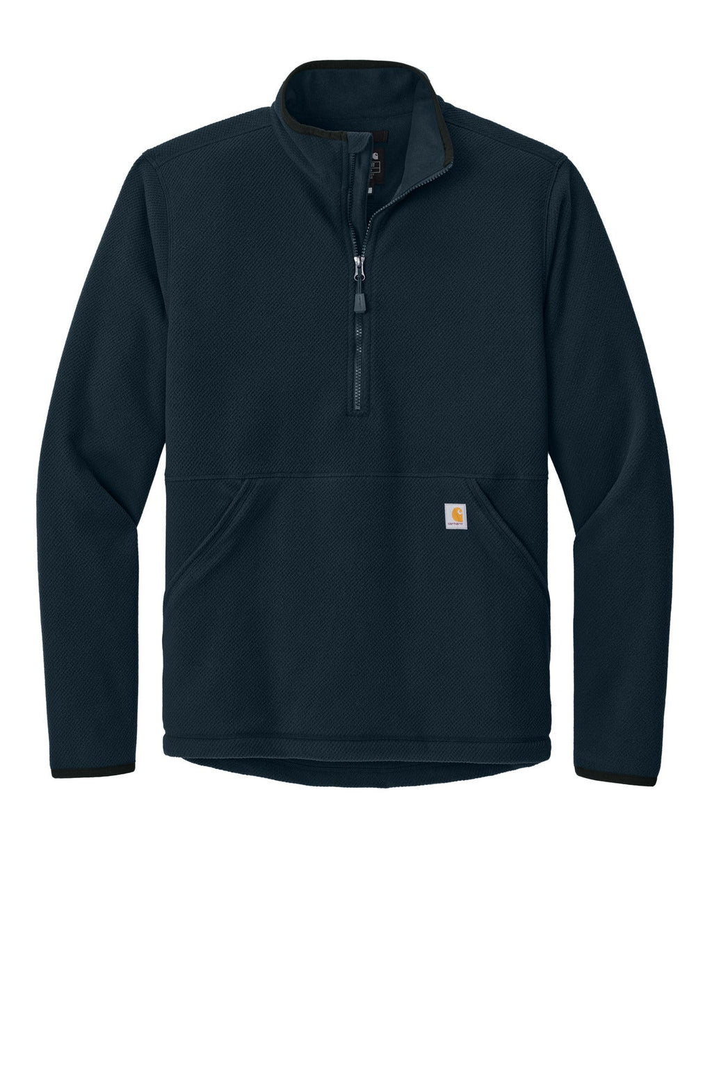 Carhartt Textured 1/2-Zip Fleece Jacket CT106417 Navy