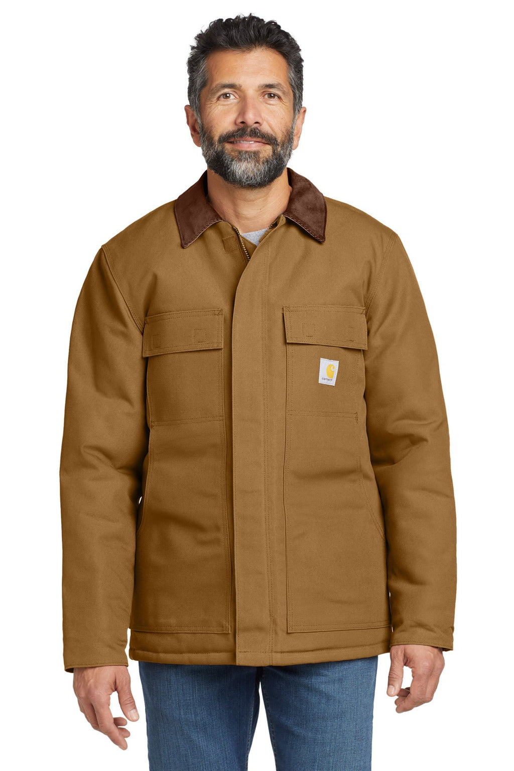 Carhartt Duck Traditional Coat CT106674 Carhartt Brown