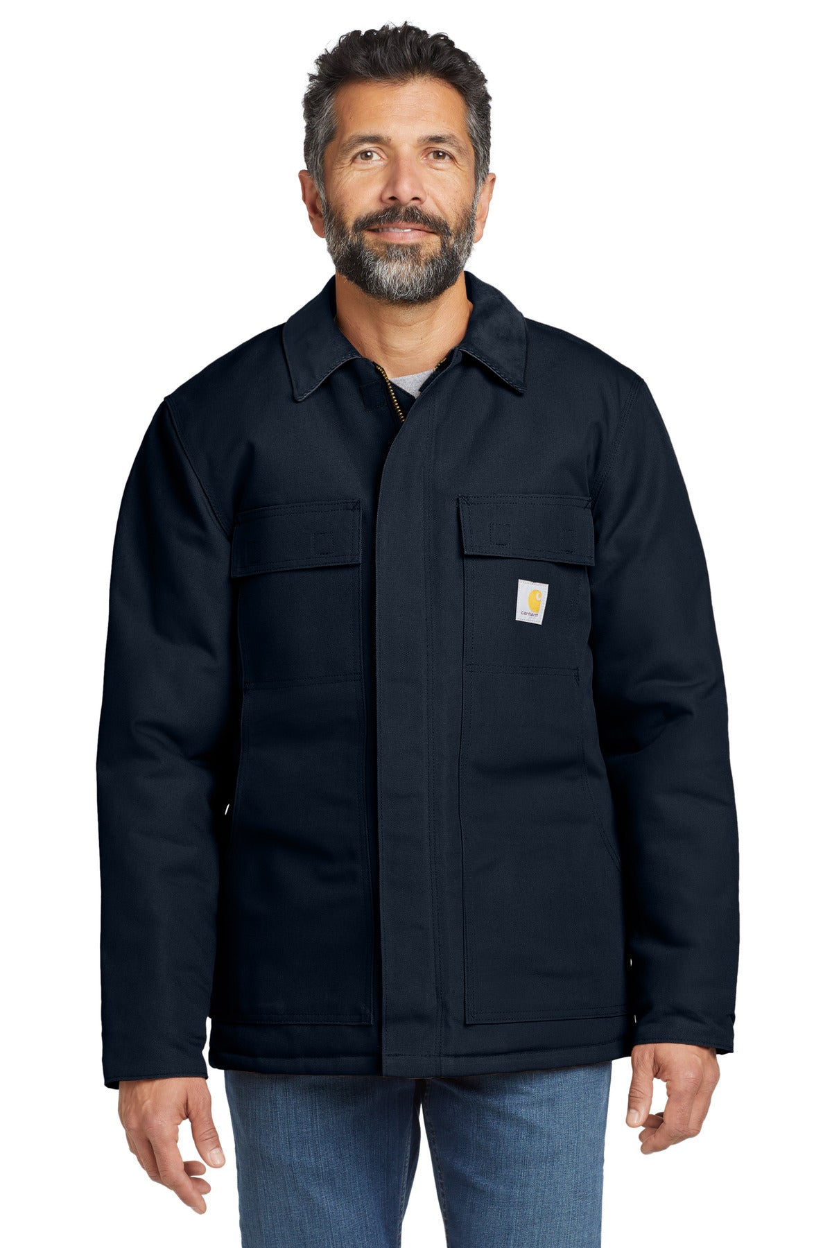 Carhartt Duck Traditional Coat CT106674 Dark Navy