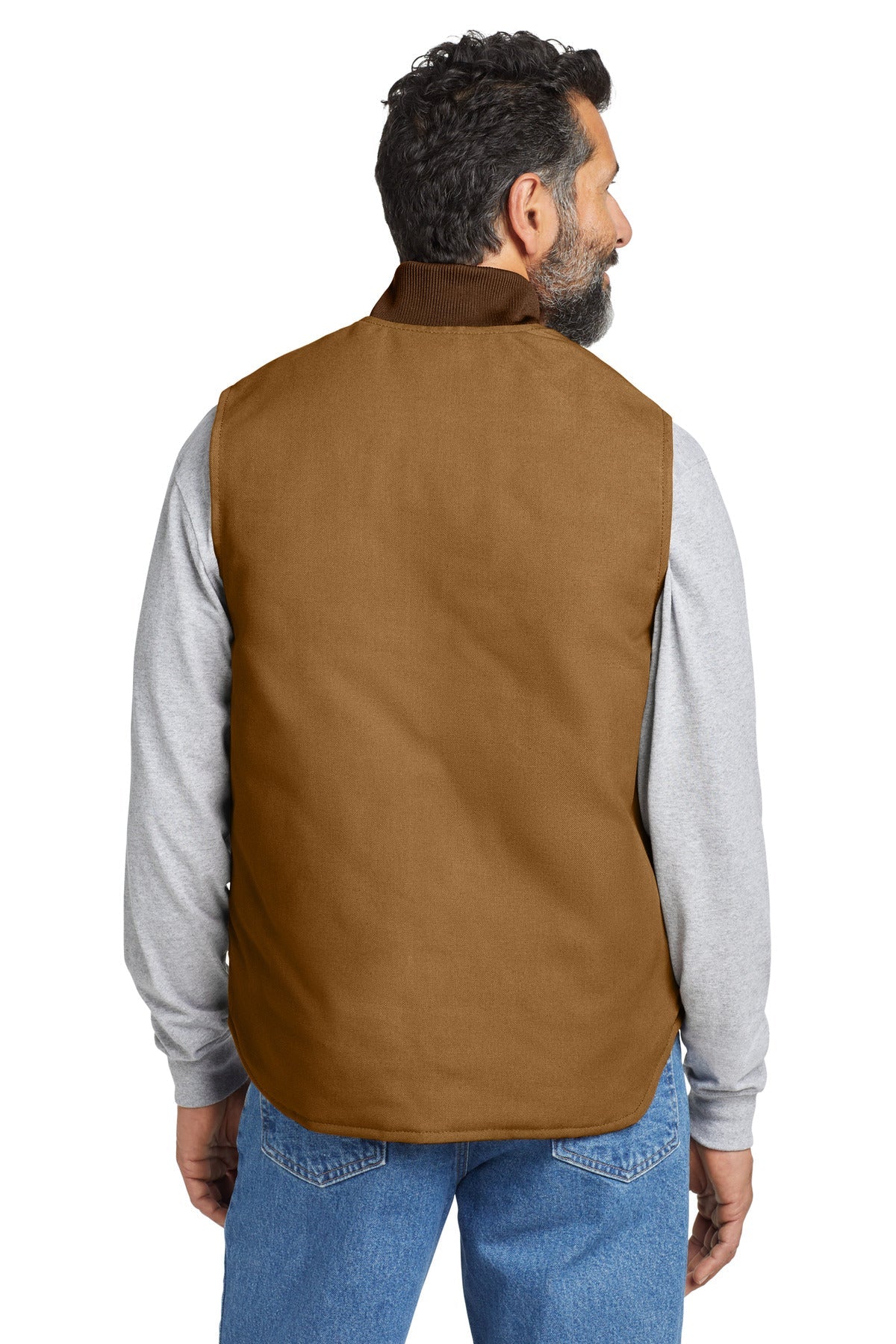Carhartt Duck Vest CT106676 Carhartt Brown